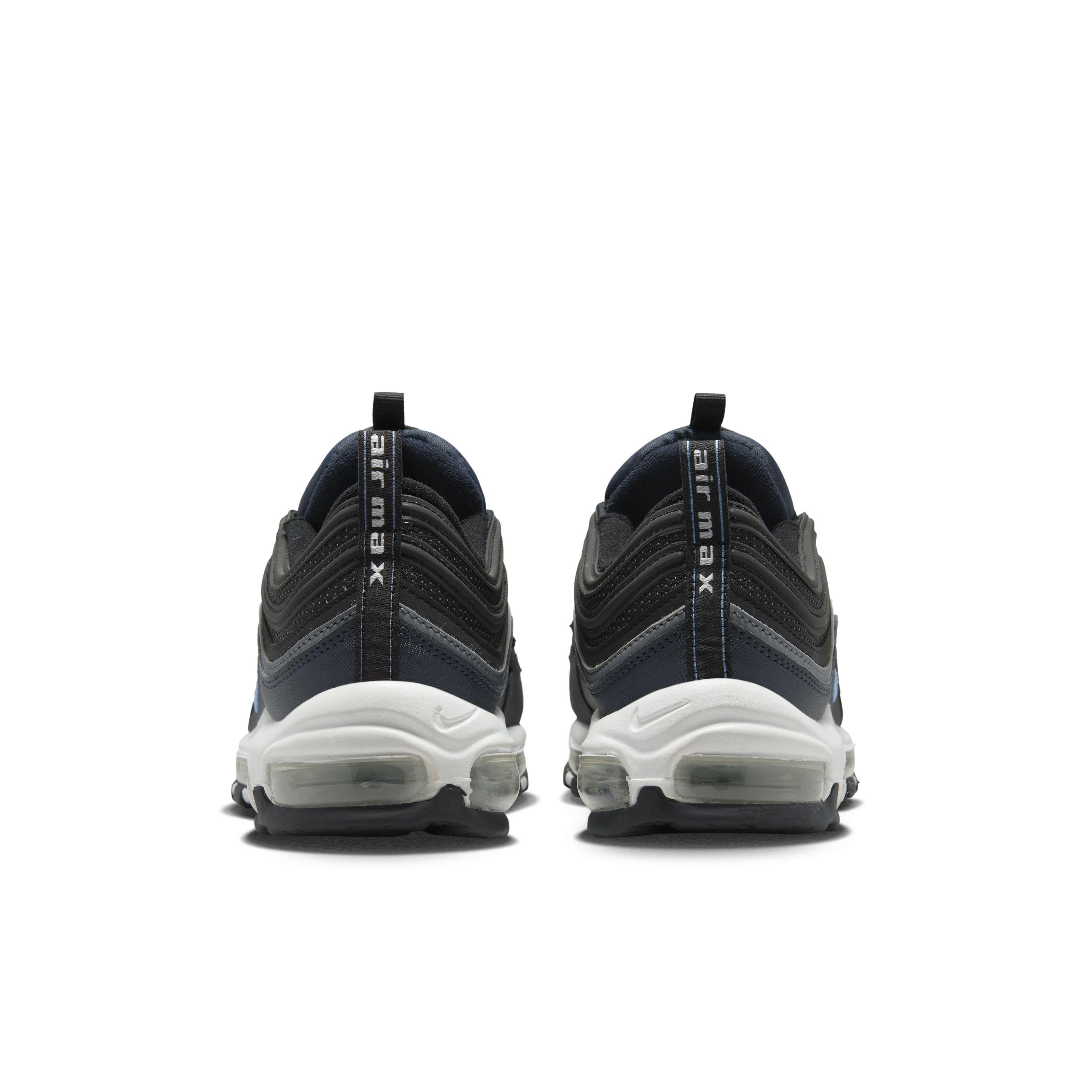 Nike Air Max 97 "Black/University Blue/Dark Obsidian" Men's Shoe - BLACK/BLUE/DK OBSIDIAN Thumbnail View 5