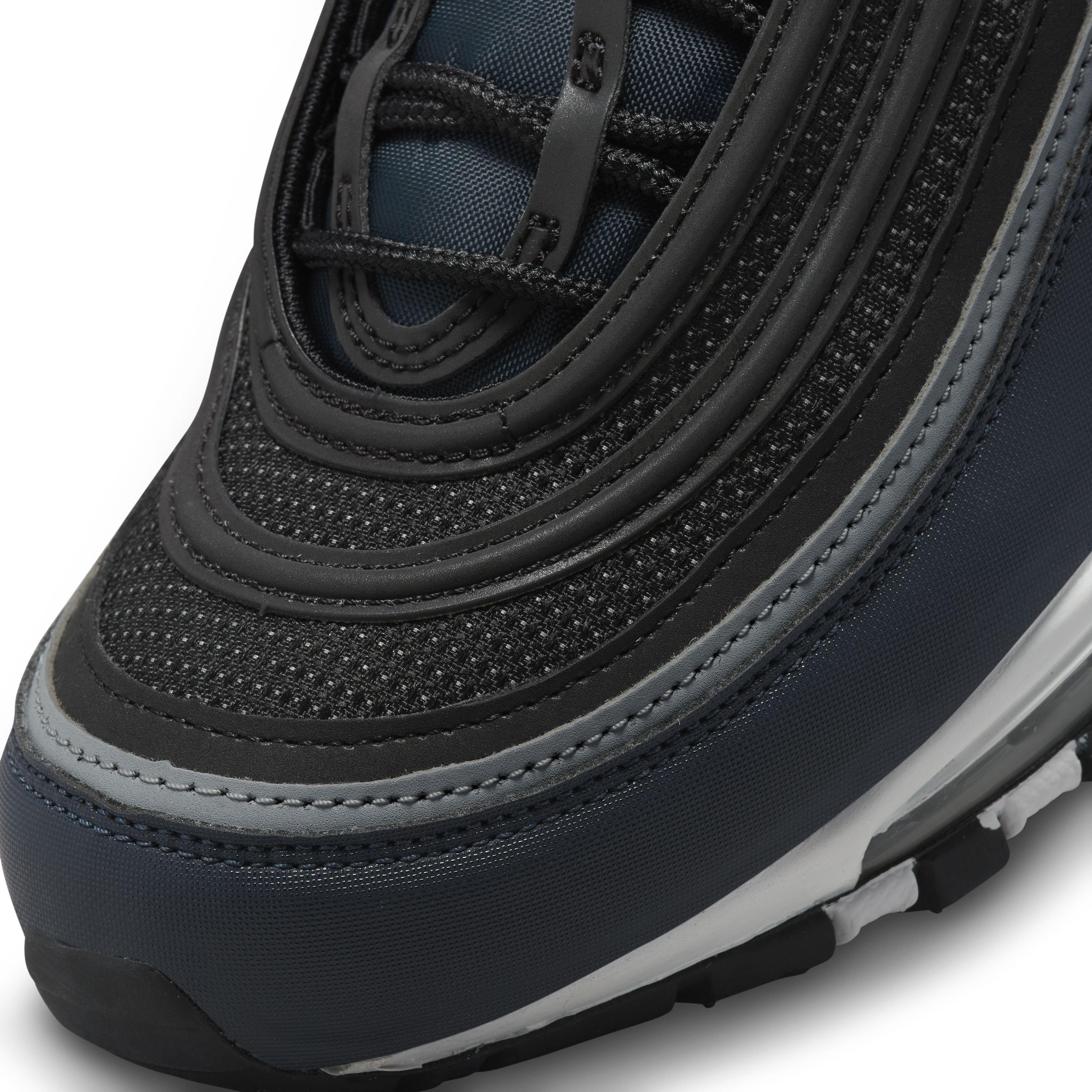 Nike Air Max 97 Black University Blue Dark Obsidian Men s Shoe Hibbett