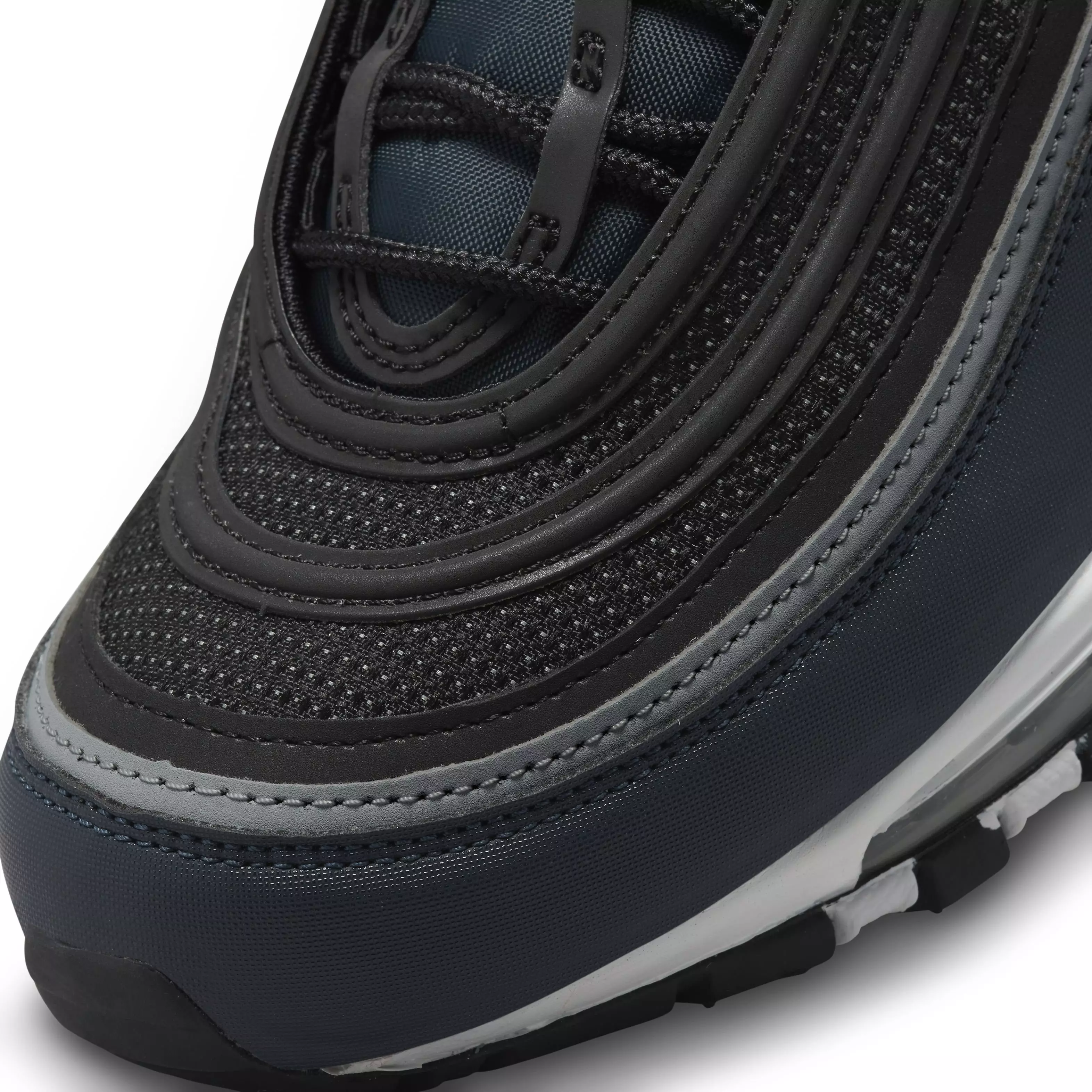 Nike Air Max 97 "Black/University Blue/Dark Obsidian" Men's Shoe - BLACK/BLUE/DK OBSIDIAN