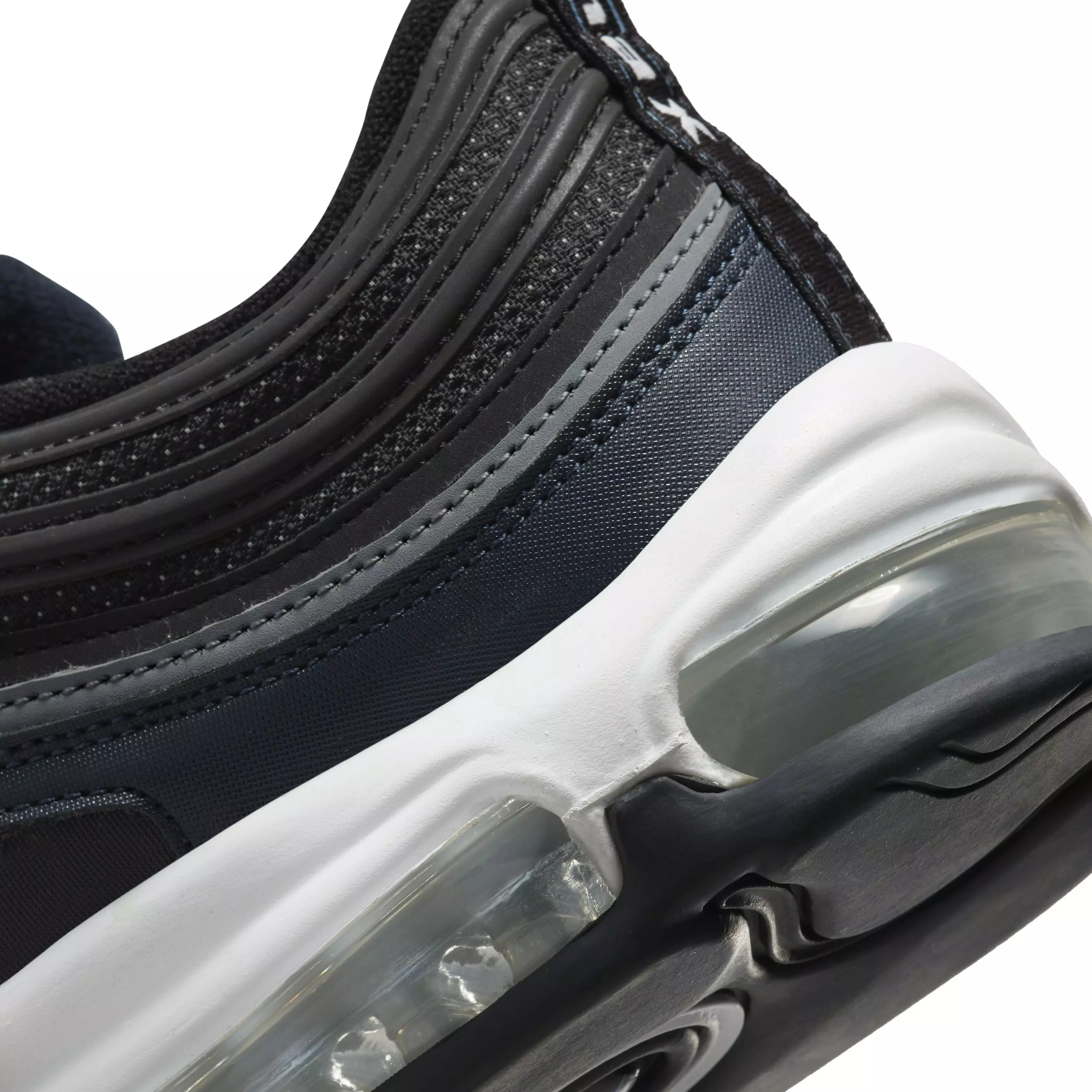 Nike Air Max 97 "Black/University Blue/Dark Obsidian" Men's Shoe - BLACK/BLUE/DK OBSIDIAN
