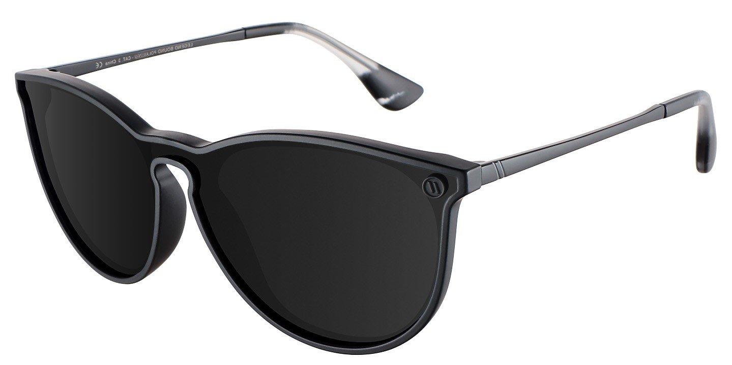 Blenders North Park X2 Legend Bound Polarized Sunglasses - BLACK Thumbnail View 5