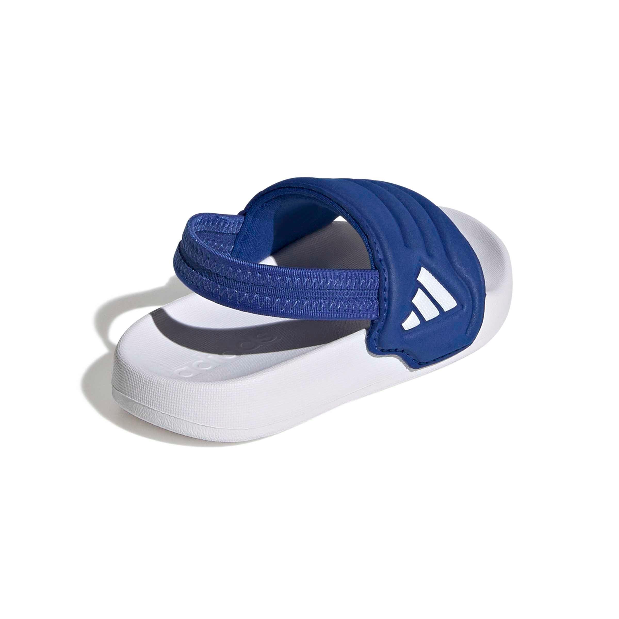 adidas Adilette Estrap 2.0 "Team Royal Blue/Ftwr White/Team Royal Blue" Infant Boys' Slide - ROYAL/WHITE/ROYAL Thumbnail View 4