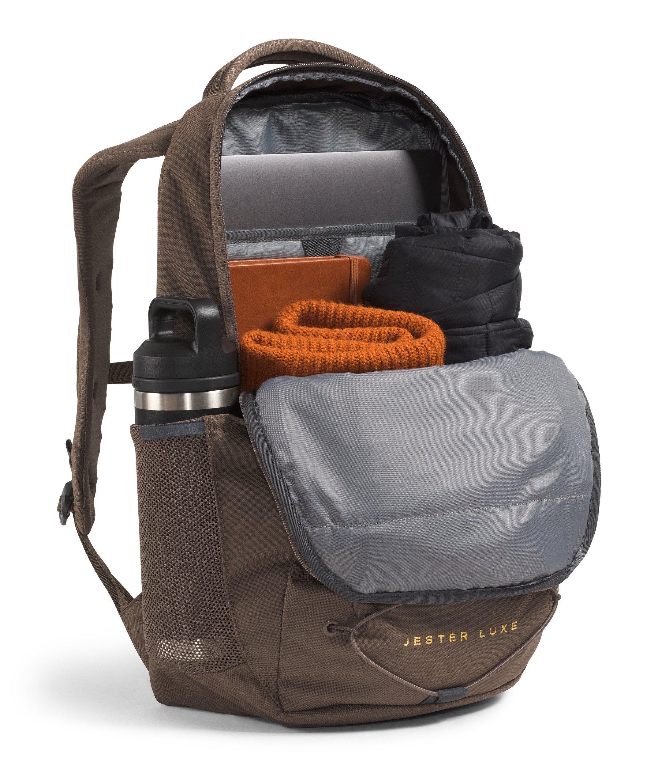 The North Face Jester Luxe Brown/Gold Backpack