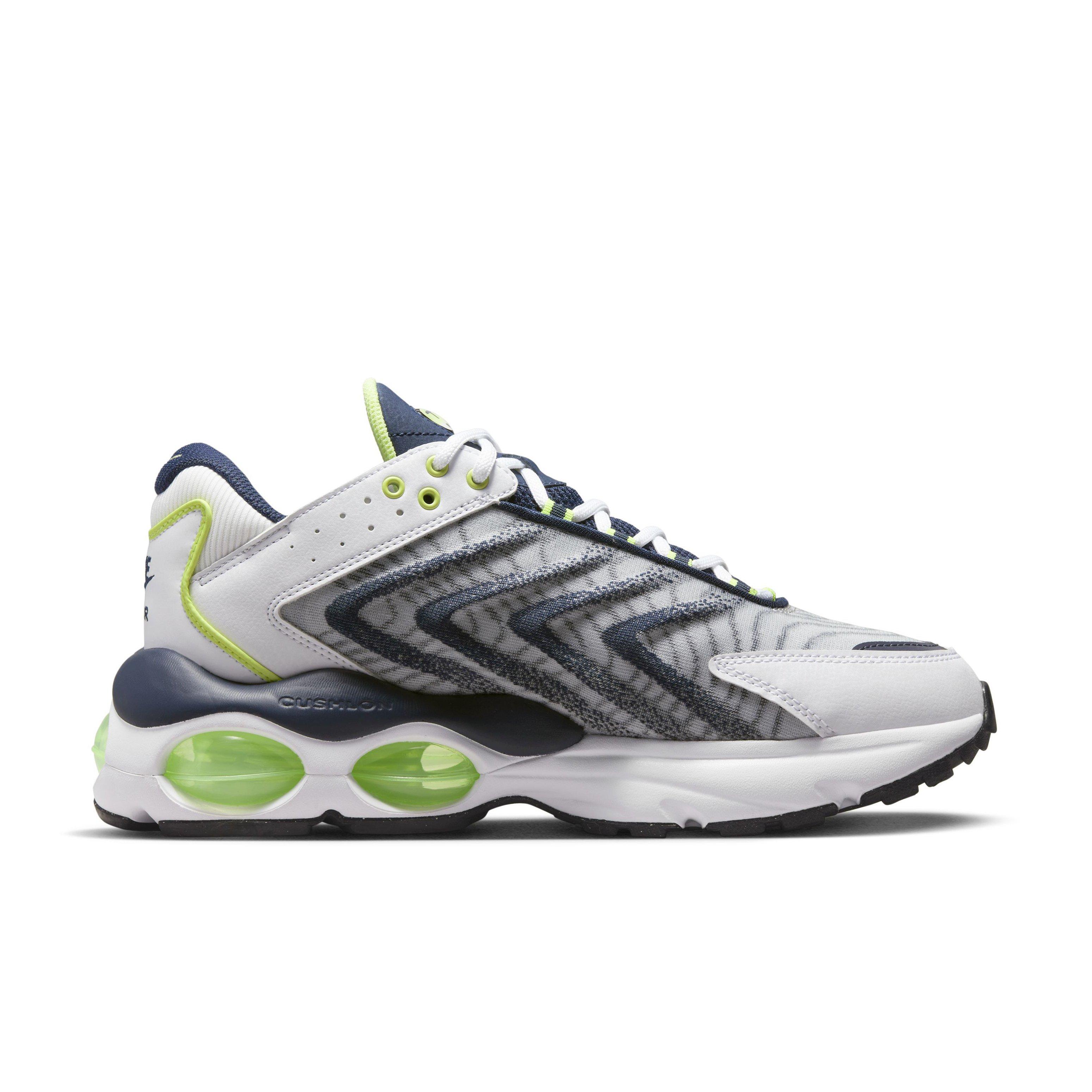 Nike Air Max TW "White/Midnight Navy/Light Lemon Twist" Men's Shoe - WHITE/NAVY/LT LEMON Thumbnail View 1