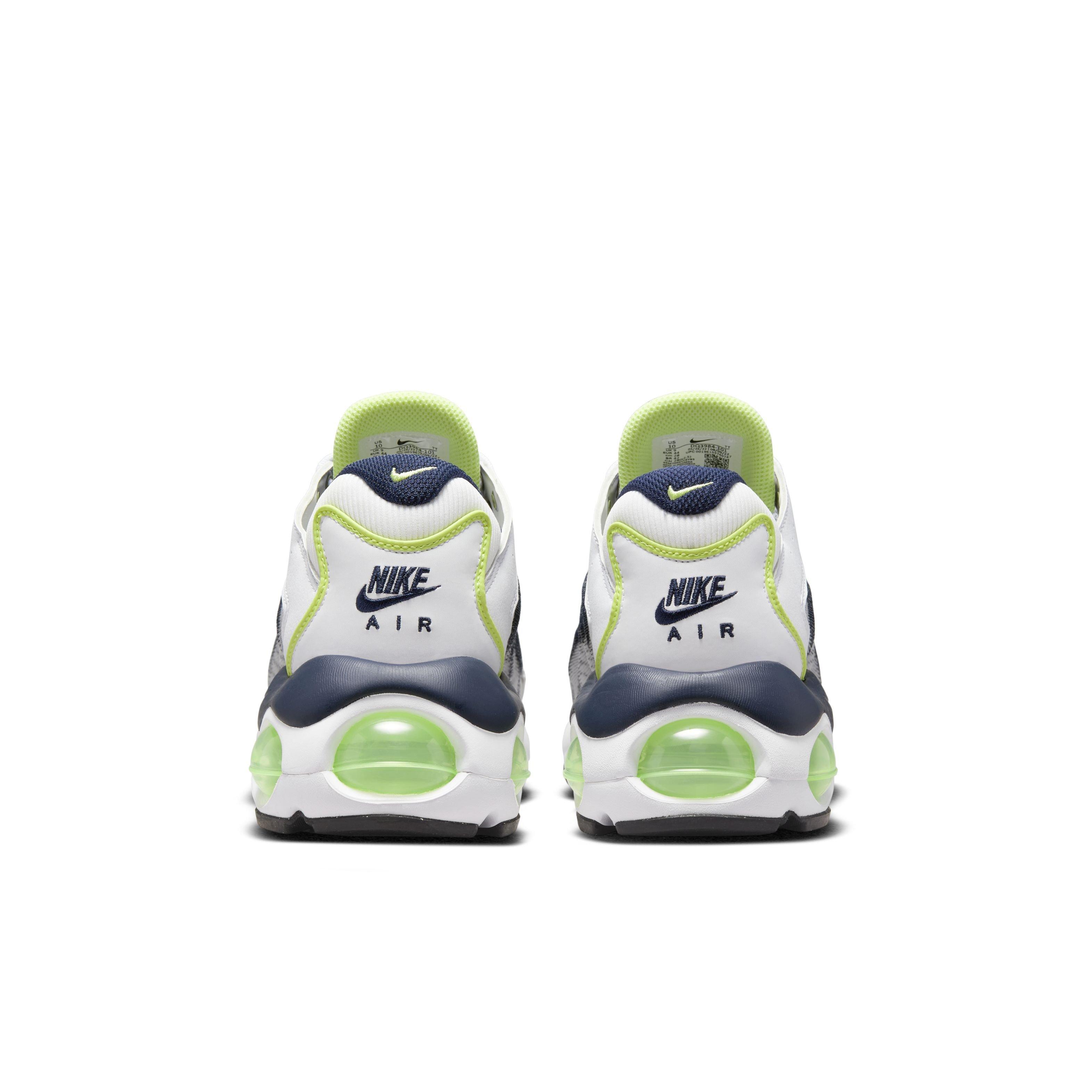 Nike Air Max TW "White/Midnight Navy/Light Lemon Twist" Men's Shoe - WHITE/NAVY/LT LEMON Thumbnail View 5