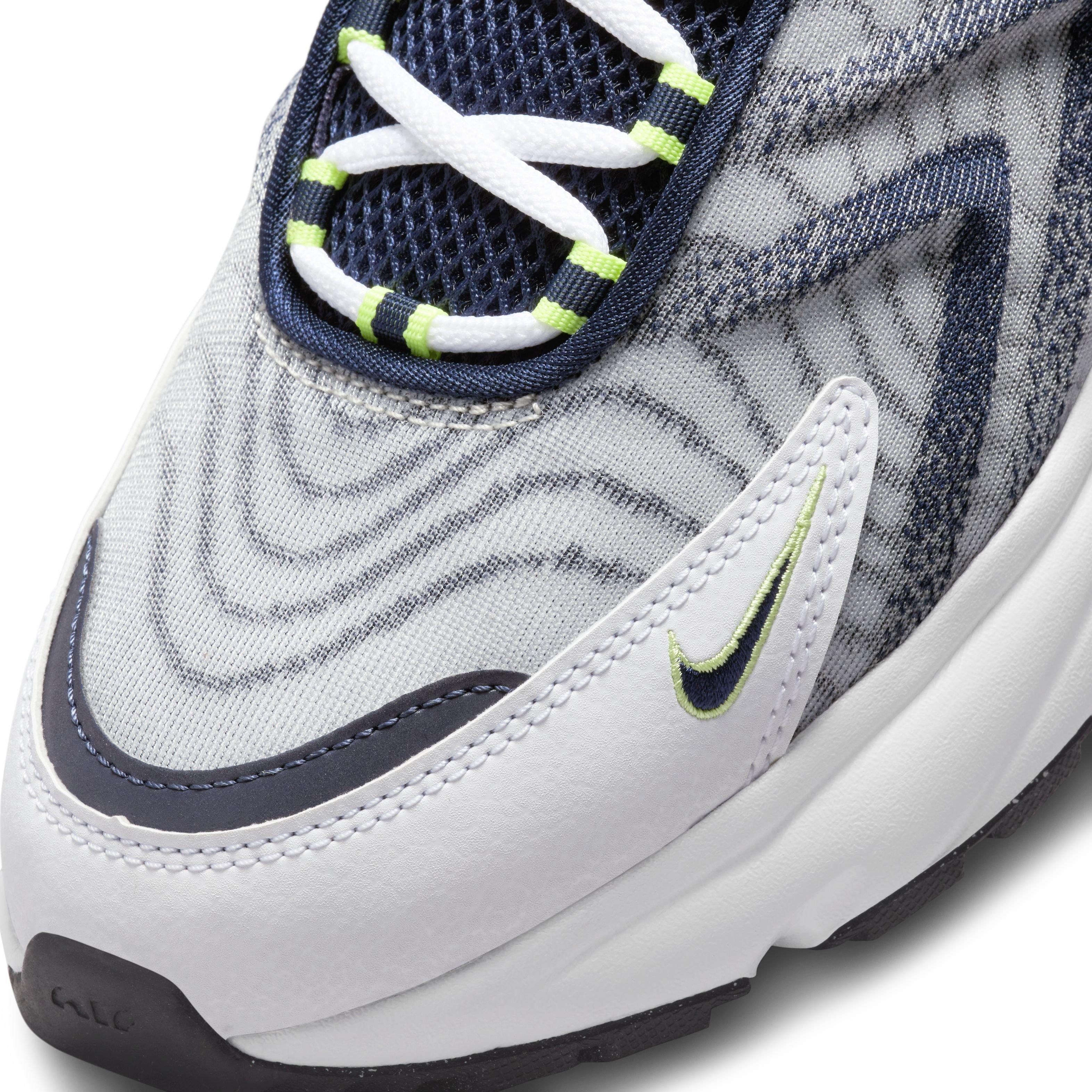 Nike Air Max TW "White/Midnight Navy/Light Lemon Twist" Men's Shoe - WHITE/NAVY/LT LEMON Thumbnail View 7