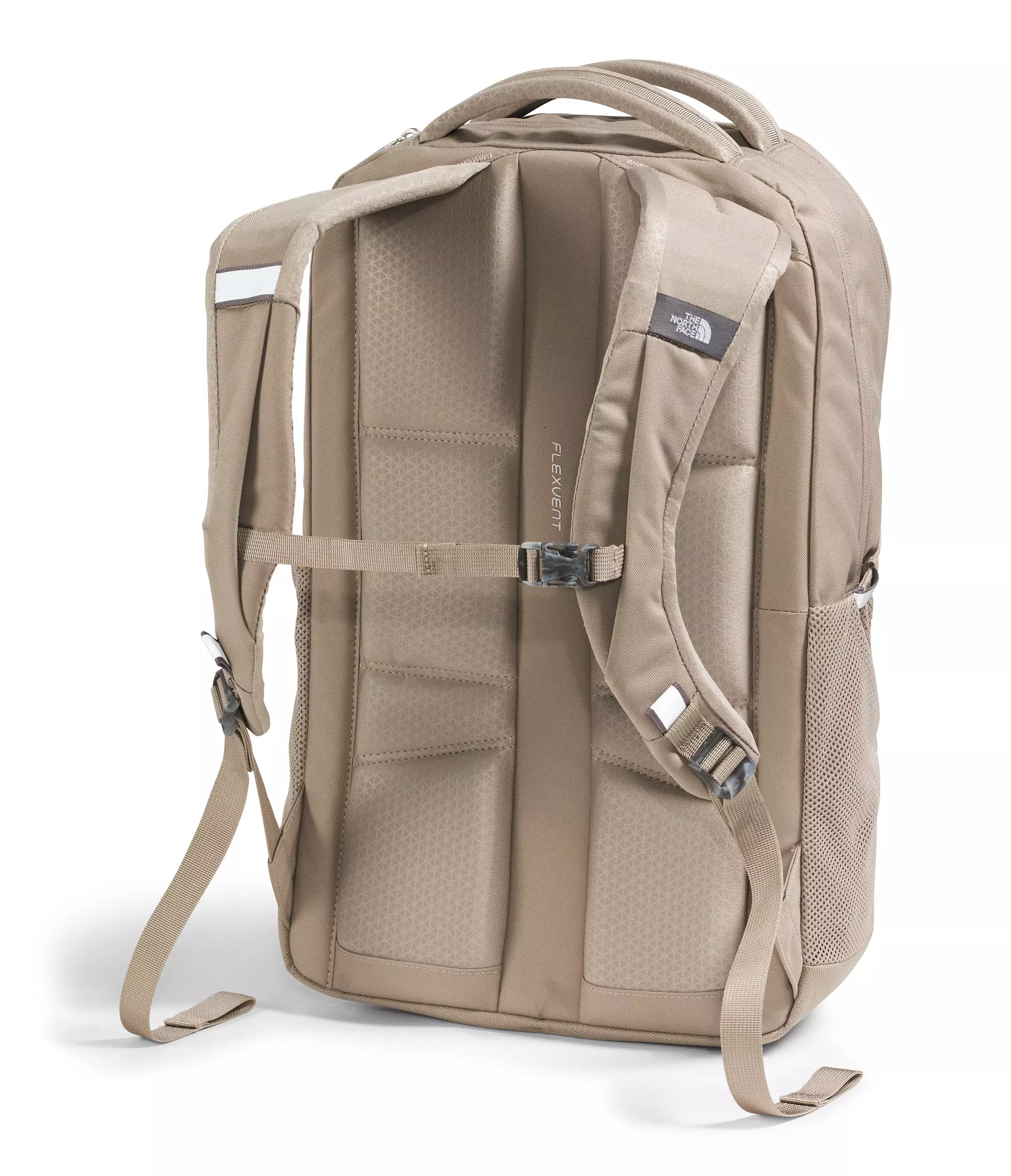 The North Face Women's Jester Luxe Backpack-Tan/Silver - GREY/SILVER