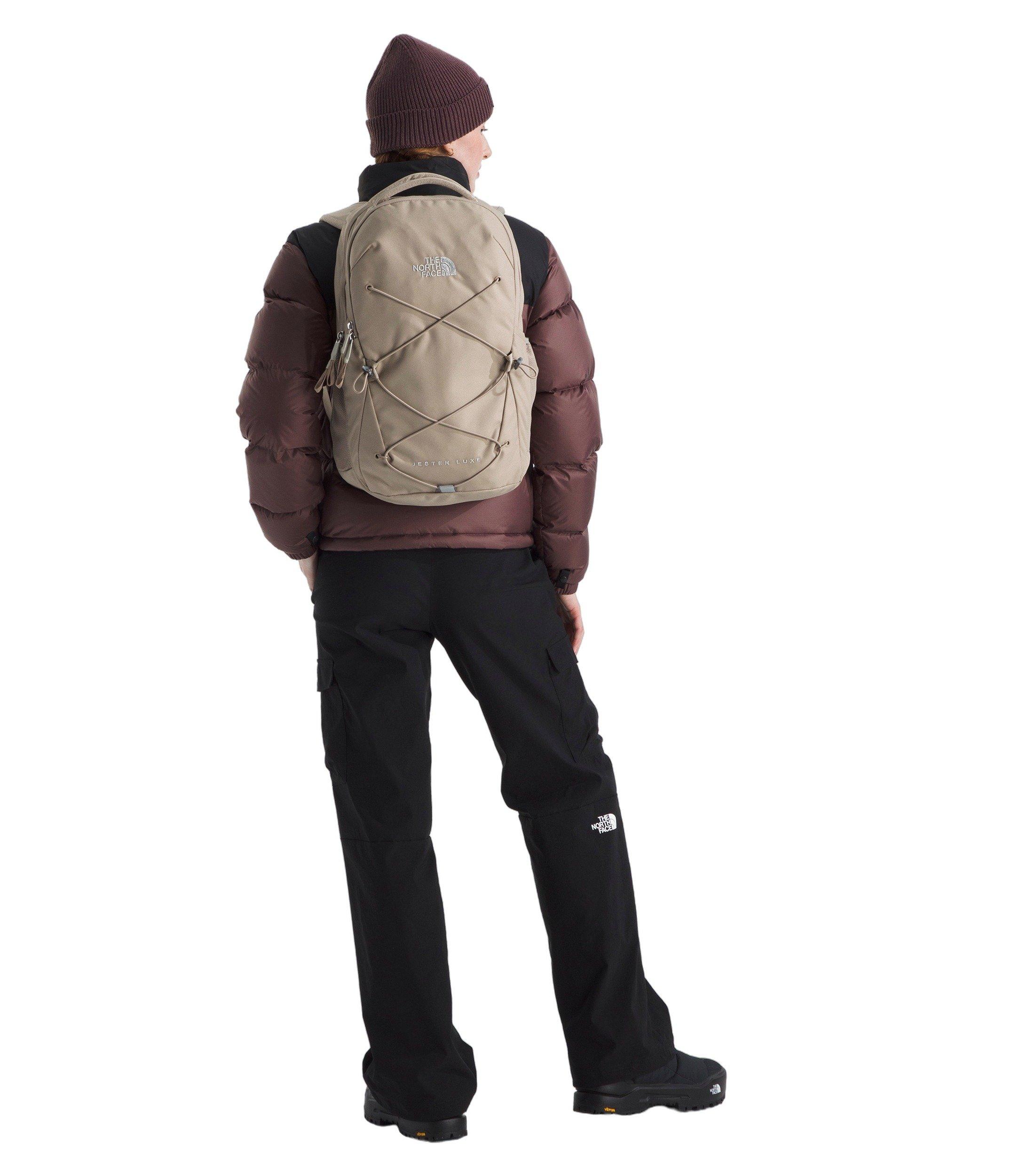 The North Face Jester Luxe Tan/Silver Backpack
