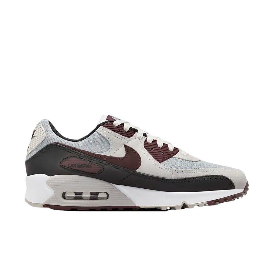 Gray and 2024 maroon nike shoes