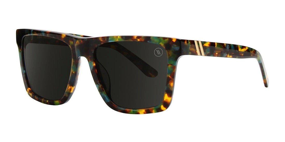 Blenders Romeo Stone Breaker Polarized Mirrored Sunglasses - BLACK Thumbnail View 1