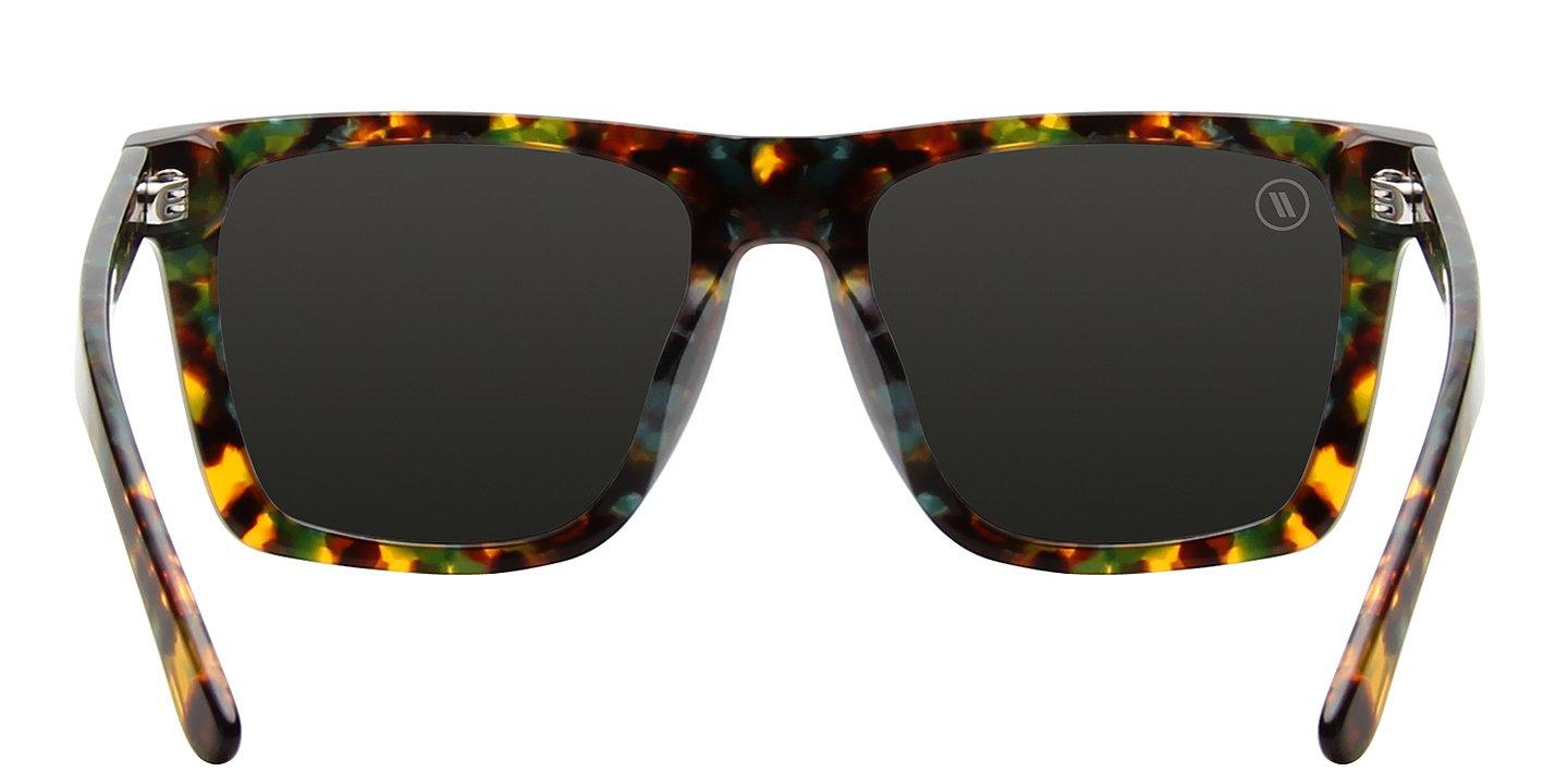 Blenders Romeo Stone Breaker Polarized Mirrored Sunglasses - BLACK Thumbnail View 2