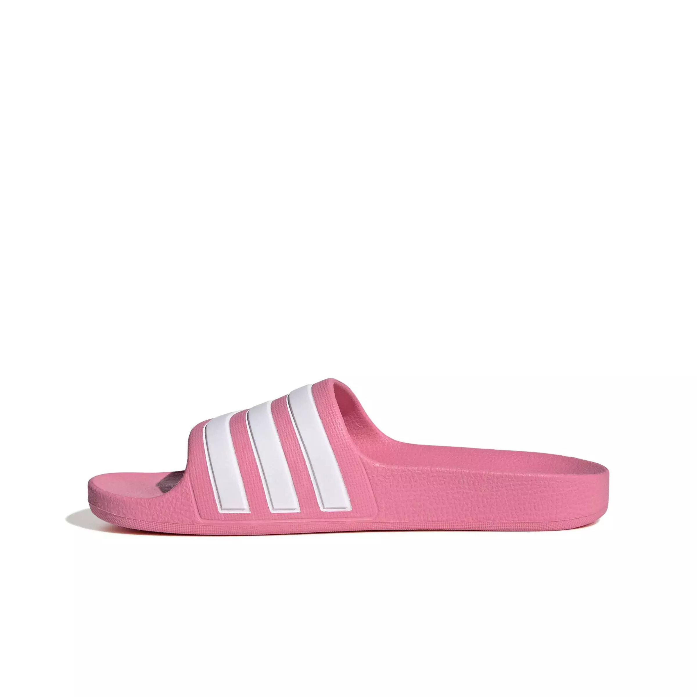 adidas Adilette Aqua "Bliss Pink/Ftwr White/Bliss Pink" Grade School Girls' Slide - PINK/WHITE/PINK
