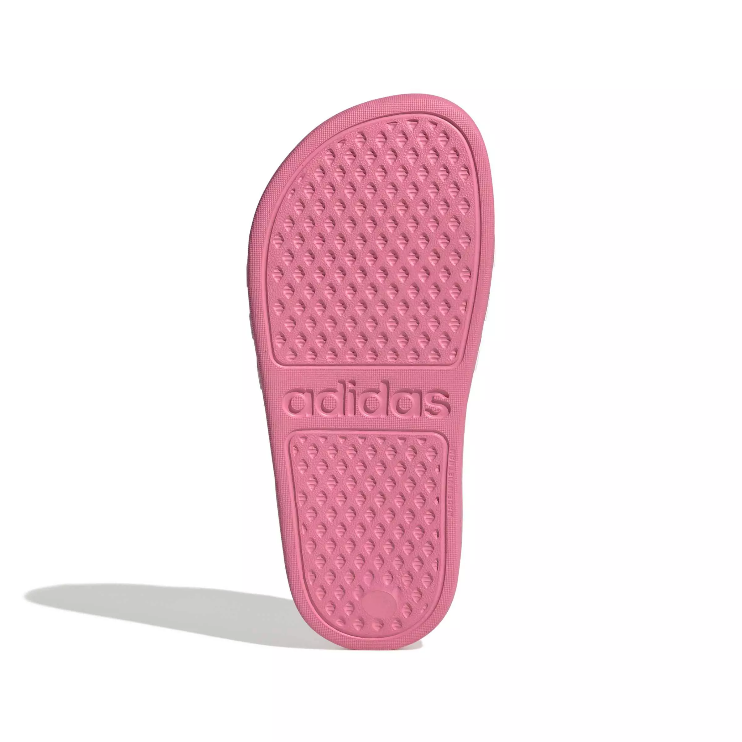 adidas Adilette Aqua "Bliss Pink/Ftwr White/Bliss Pink" Grade School Girls' Slide - PINK/WHITE/PINK