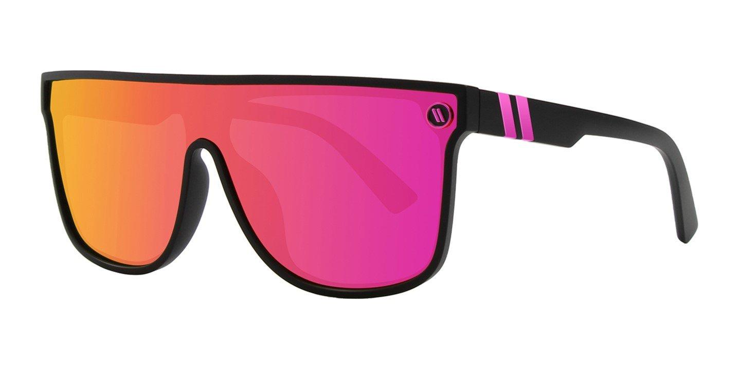 Blenders SciFi Midnight Emma Polarized Mirrored Sunglasses - PINK Thumbnail View 1