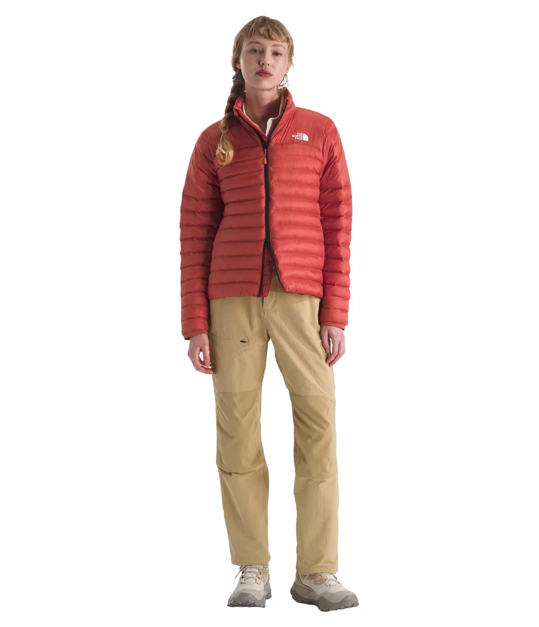 The North Face Women's Terra Peak Jacket -Orange - ORANGE