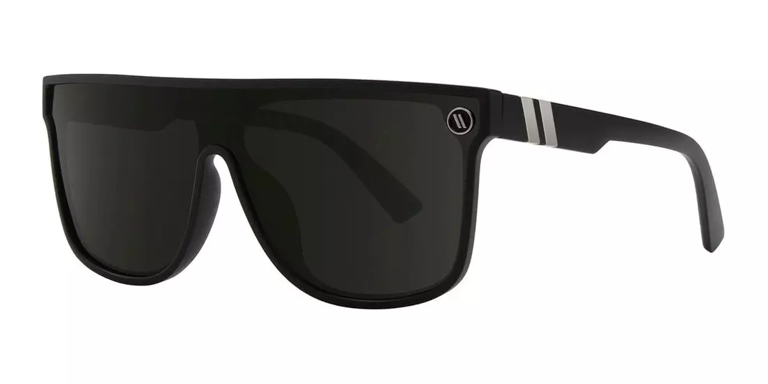 Blenders SciFi Dark Flatter Polarized Sunglasses - BLACK