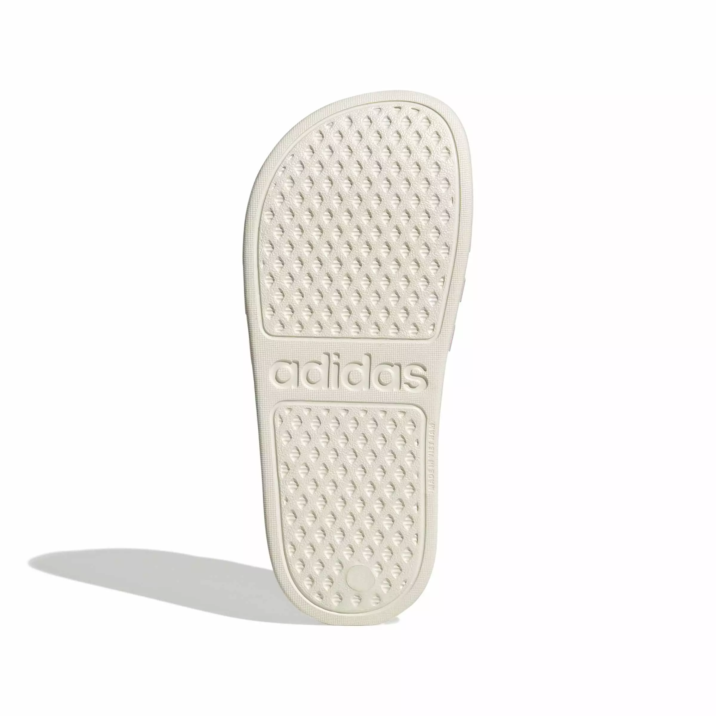 adidas Adilette Aqua "Off White/Bliss Lilac/Off White" Grade School Girls' Slide - OFF WHITE/LILAC/OFF WHITE