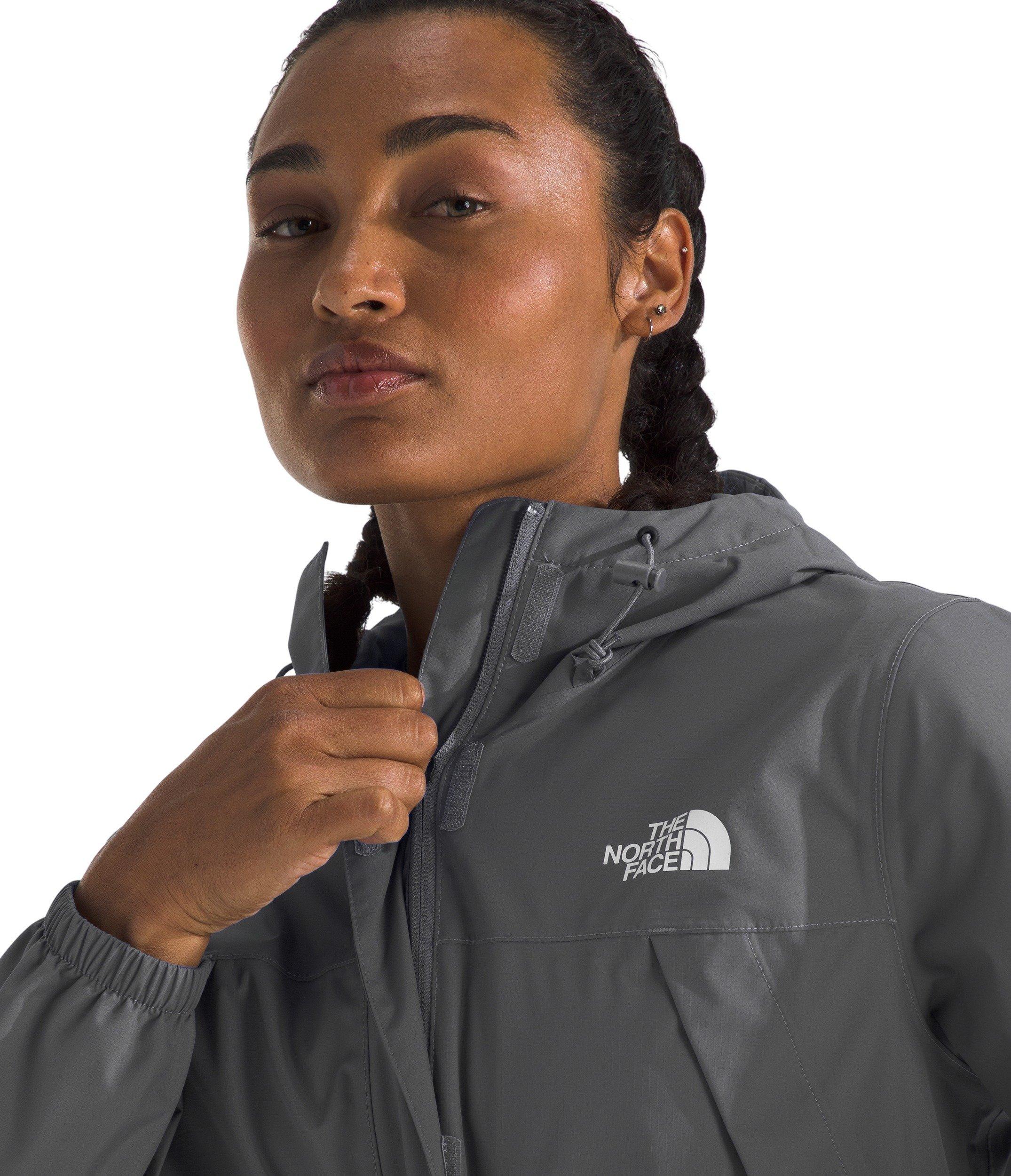 The North Face Women's Antora Rain Jacket -Smoked Pearl - SMOKED PEARL Thumbnail View 4