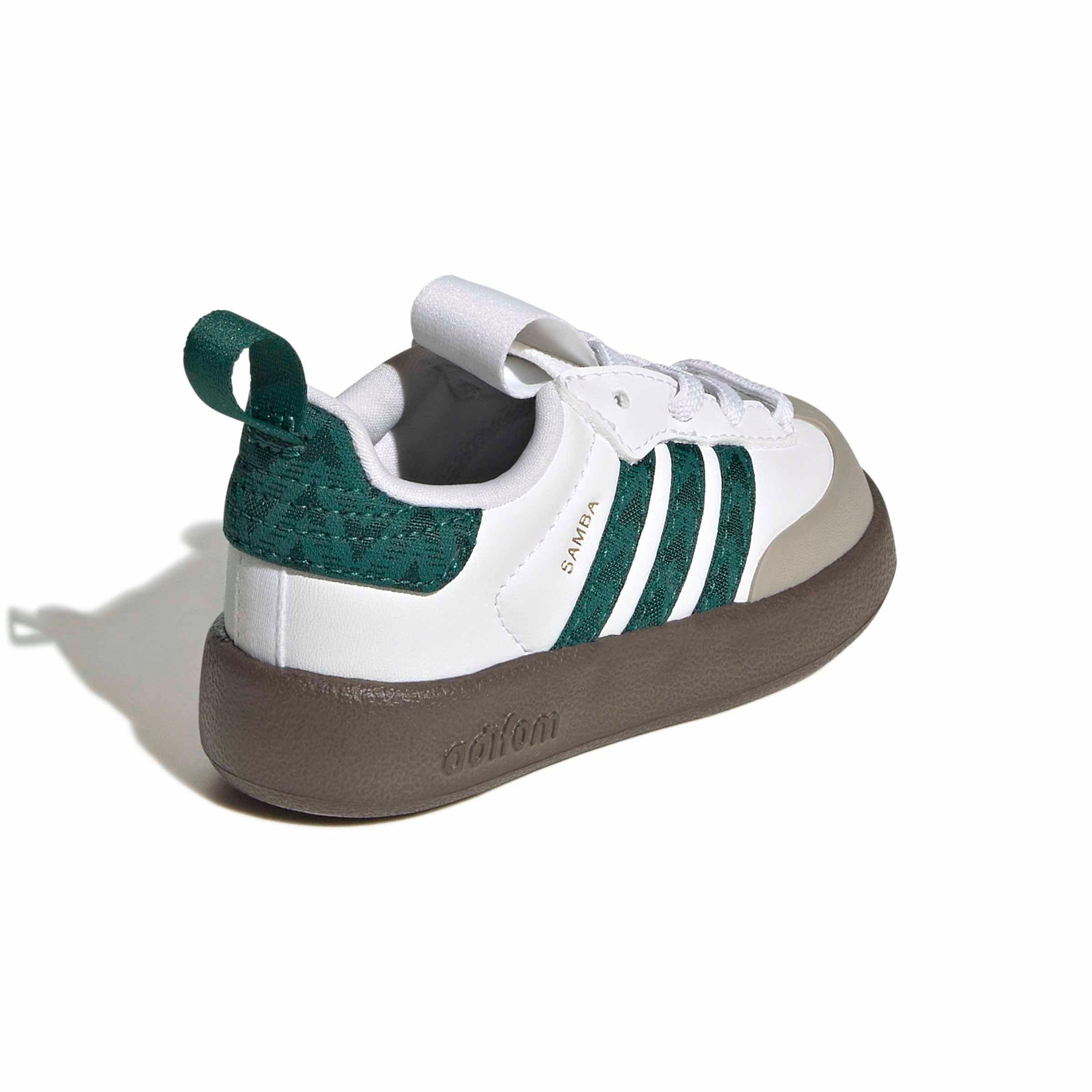 adidas Originals Adifom Samba 360 "Ftwr White/Collegiate Green/Clear Granite" Infant Boys' Shoe - WHITE/GREEN/GRANITE Thumbnail View 4