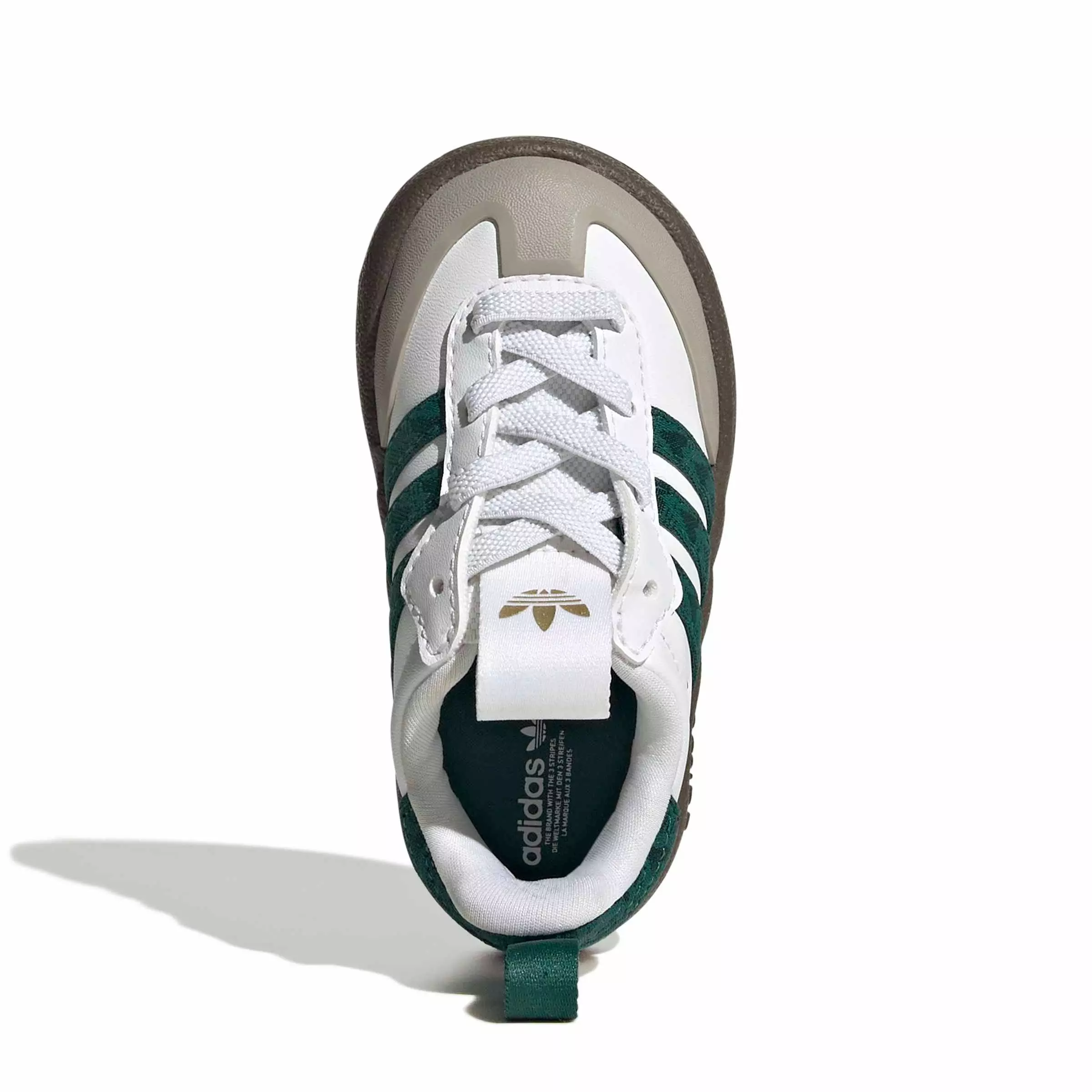 adidas Originals Adifom Samba 360 "Ftwr White/Collegiate Green/Clear Granite" Infant Boys' Shoe - WHITE/GREEN/GRANITE