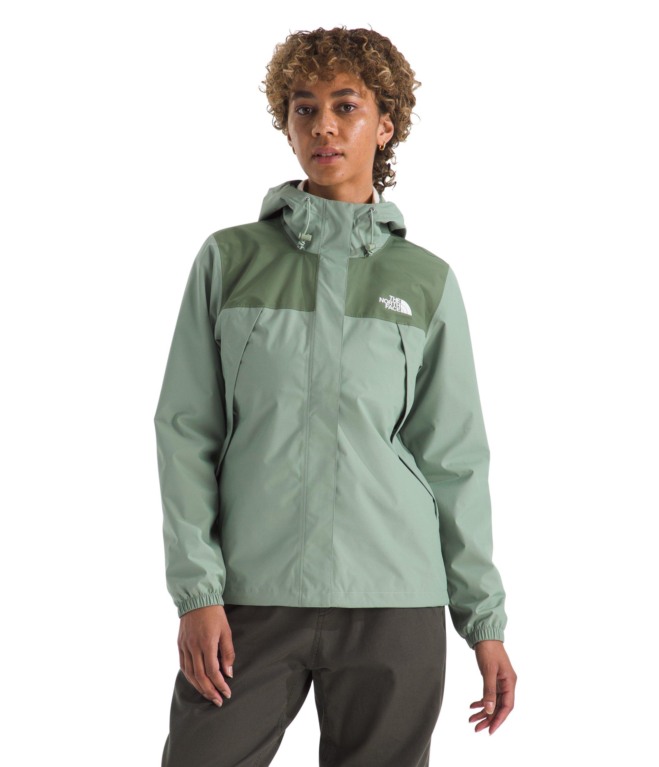 The North Face Women's Antora Rain Jacket -Green - GREEN Thumbnail View 1