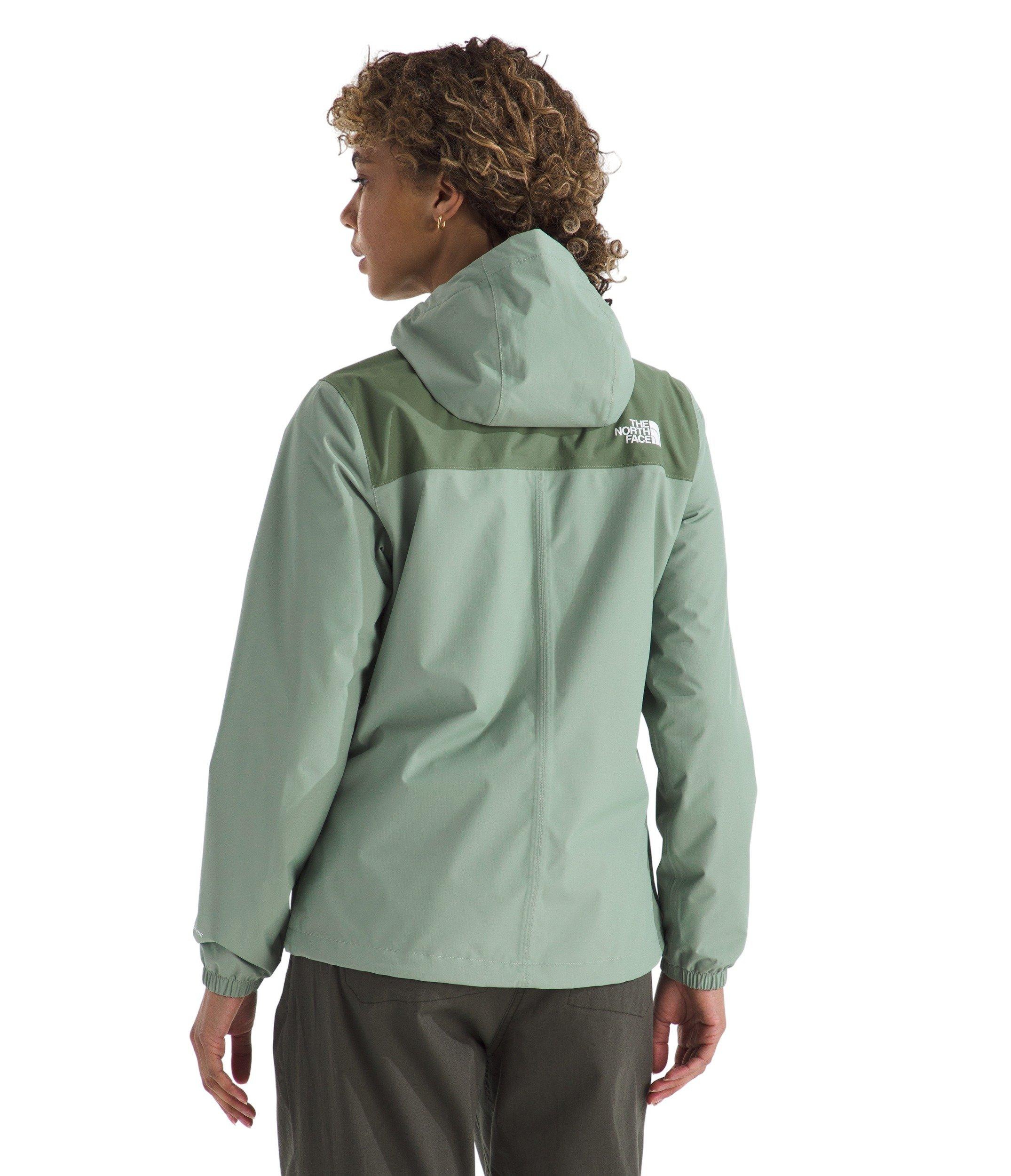 The North Face Women's Antora Rain Jacket - Green - GREEN Thumbnail View 2