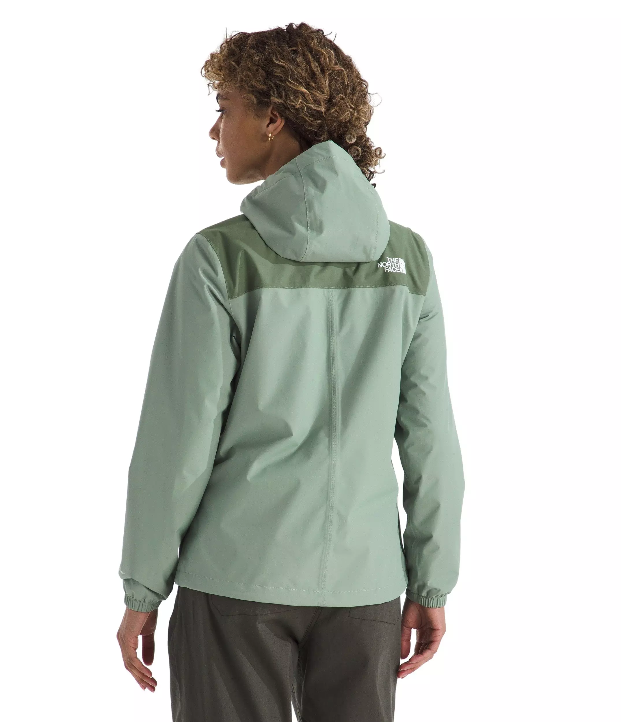 The North Face Women's Antora Rain Jacket - Green - GREEN