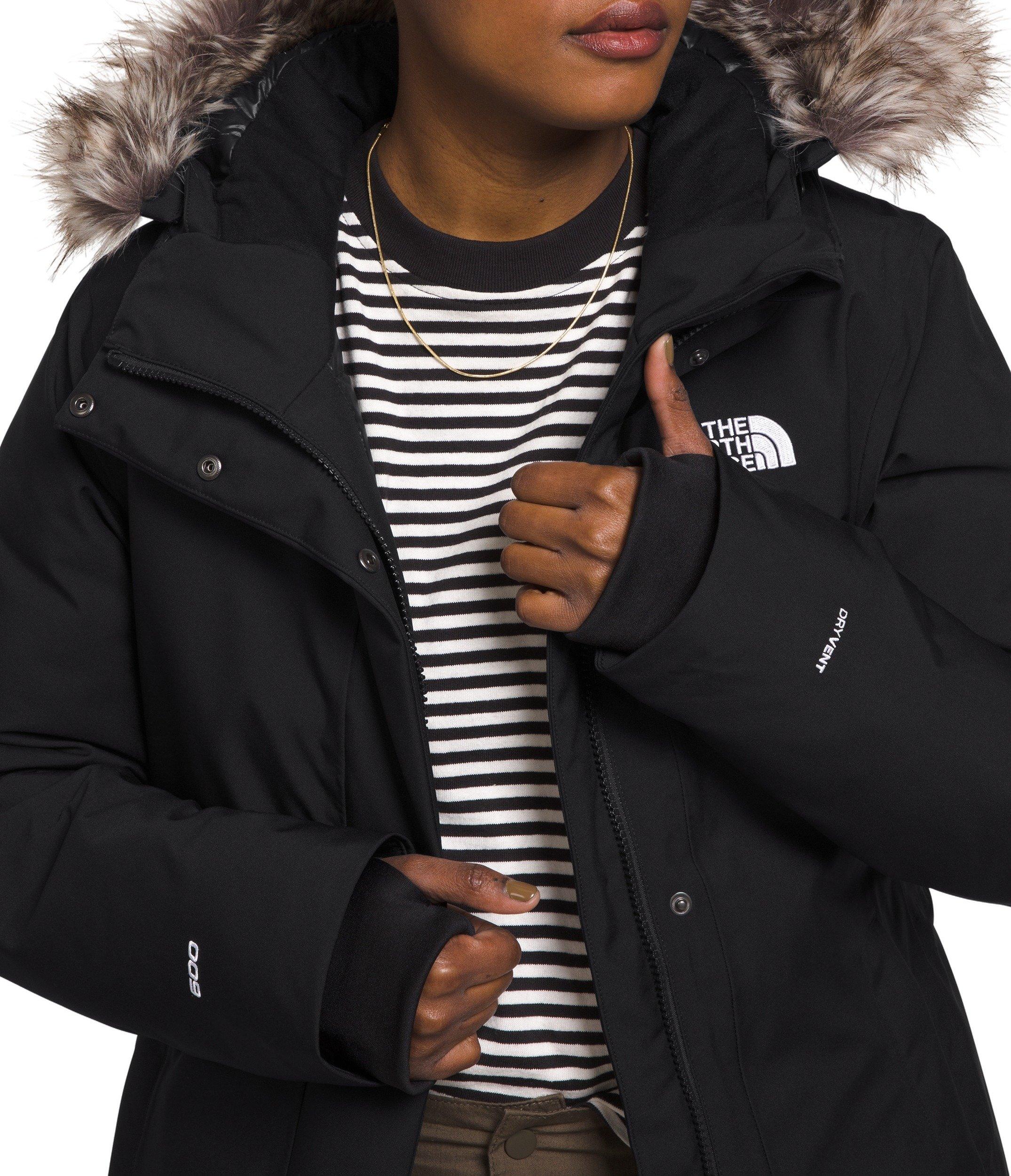 The North Face Women's Arctic Parka -Black - BLACK Thumbnail View 5