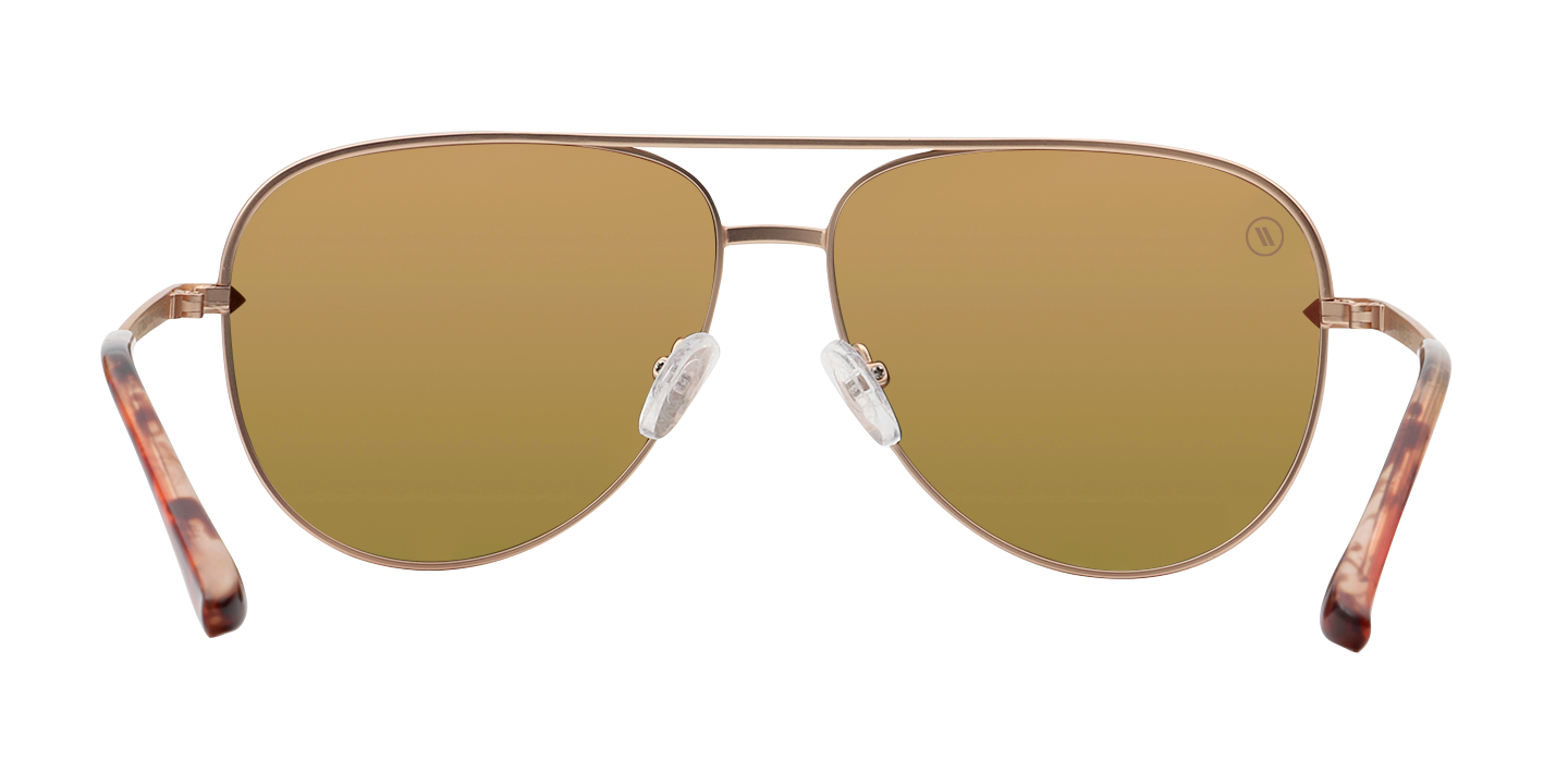 Blenders Shadow Flirt Wagon Polarized Mirrored Sunglasses - PINK Thumbnail View 2