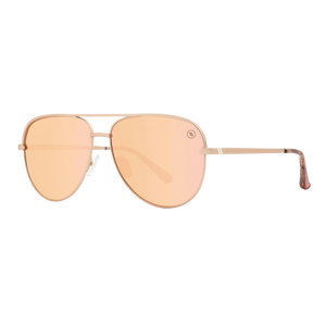 Blenders Shadow Flirt Wagon Polarized Mirrored Sunglasses