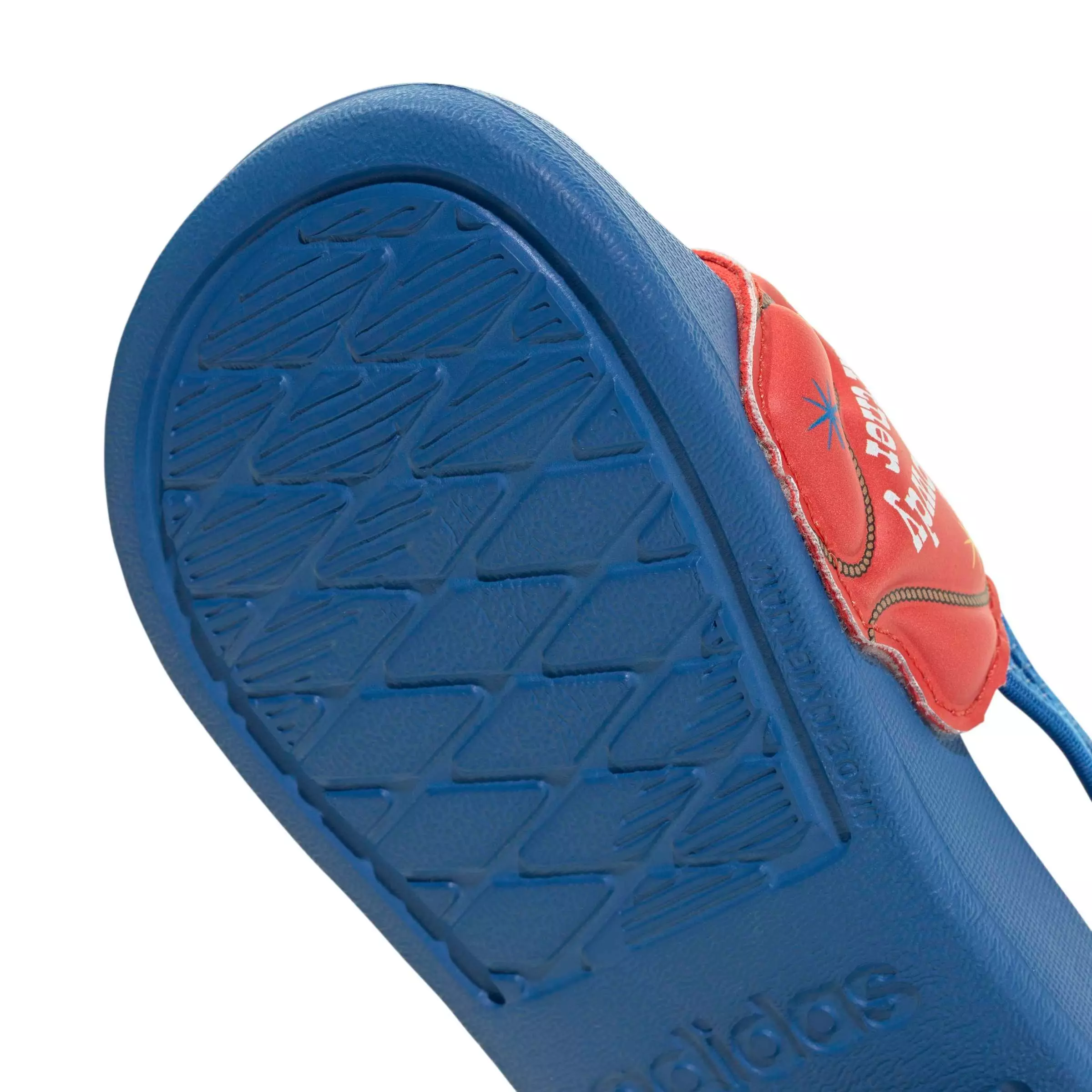adidas Pixar Toy Story Adilette Estrap "Bright Royal/Bold Gold/Semi Lucid Red" Infant Boys' Slide - ROYAL/GOLD/RED