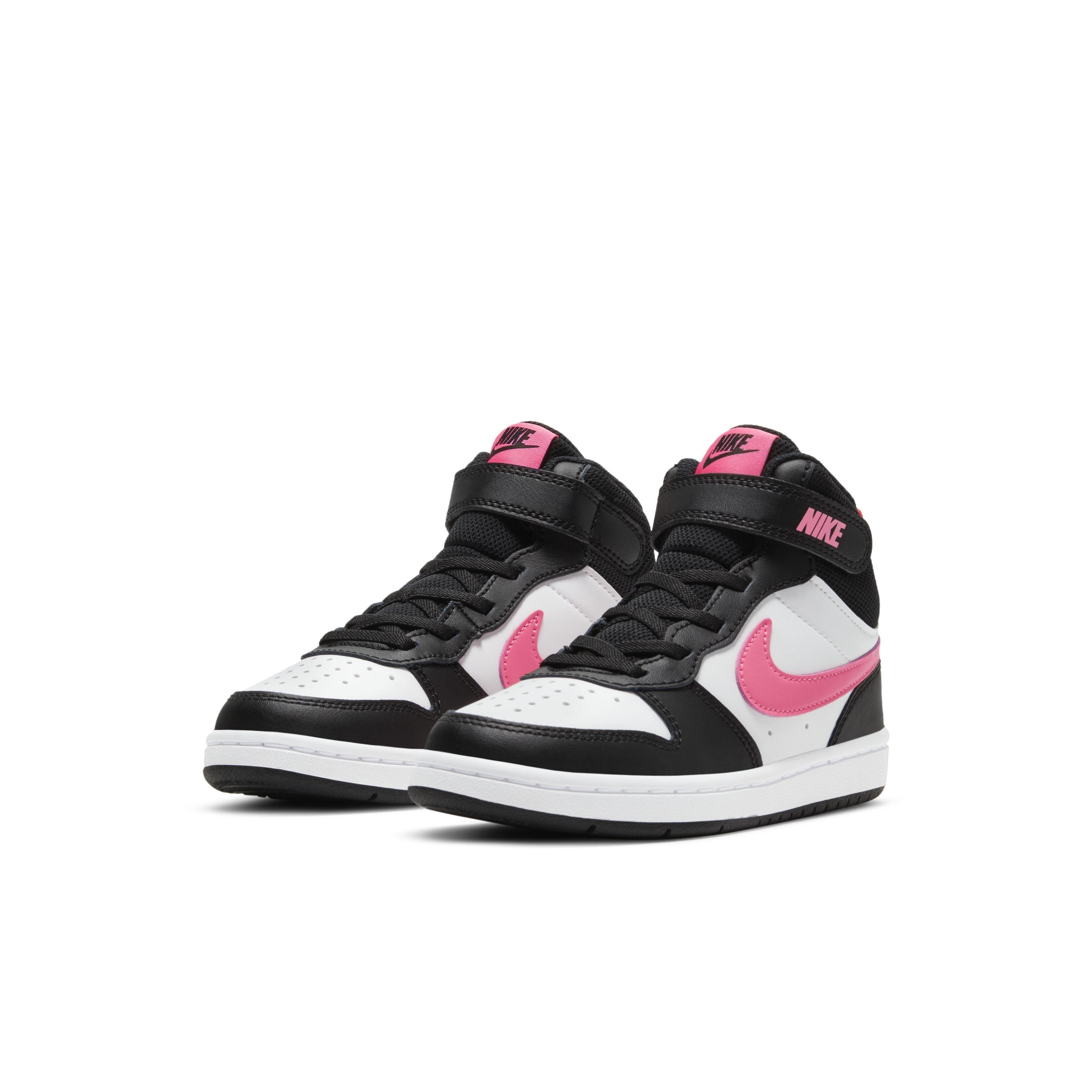 Nike Court Borough Mid 2 Preschool Boys' "Black" Shoe
