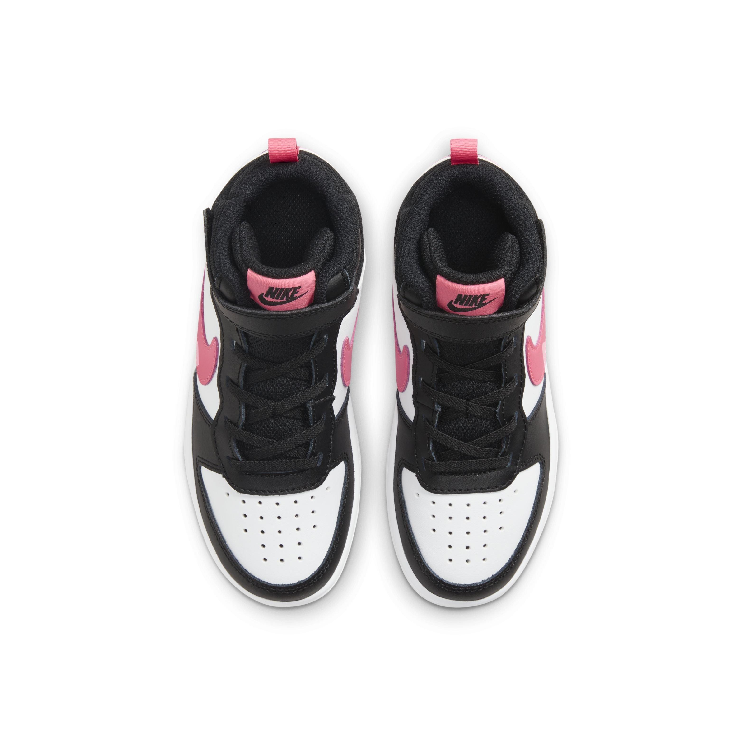 Nike Court Borough Mid 2 Preschool Boys' "Black" Shoe