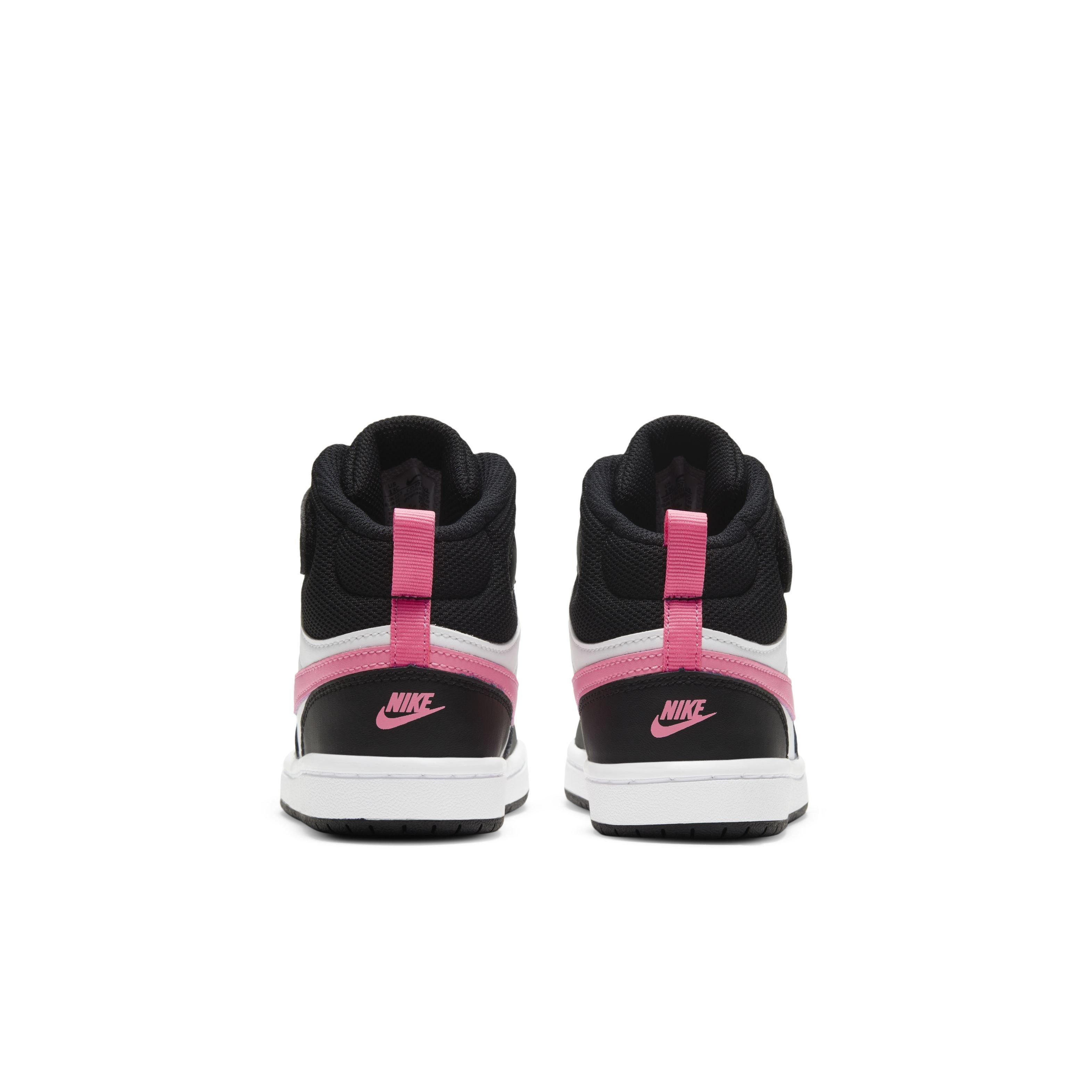 Nike Court Borough Mid 2 Preschool Boys' "Black" Shoe