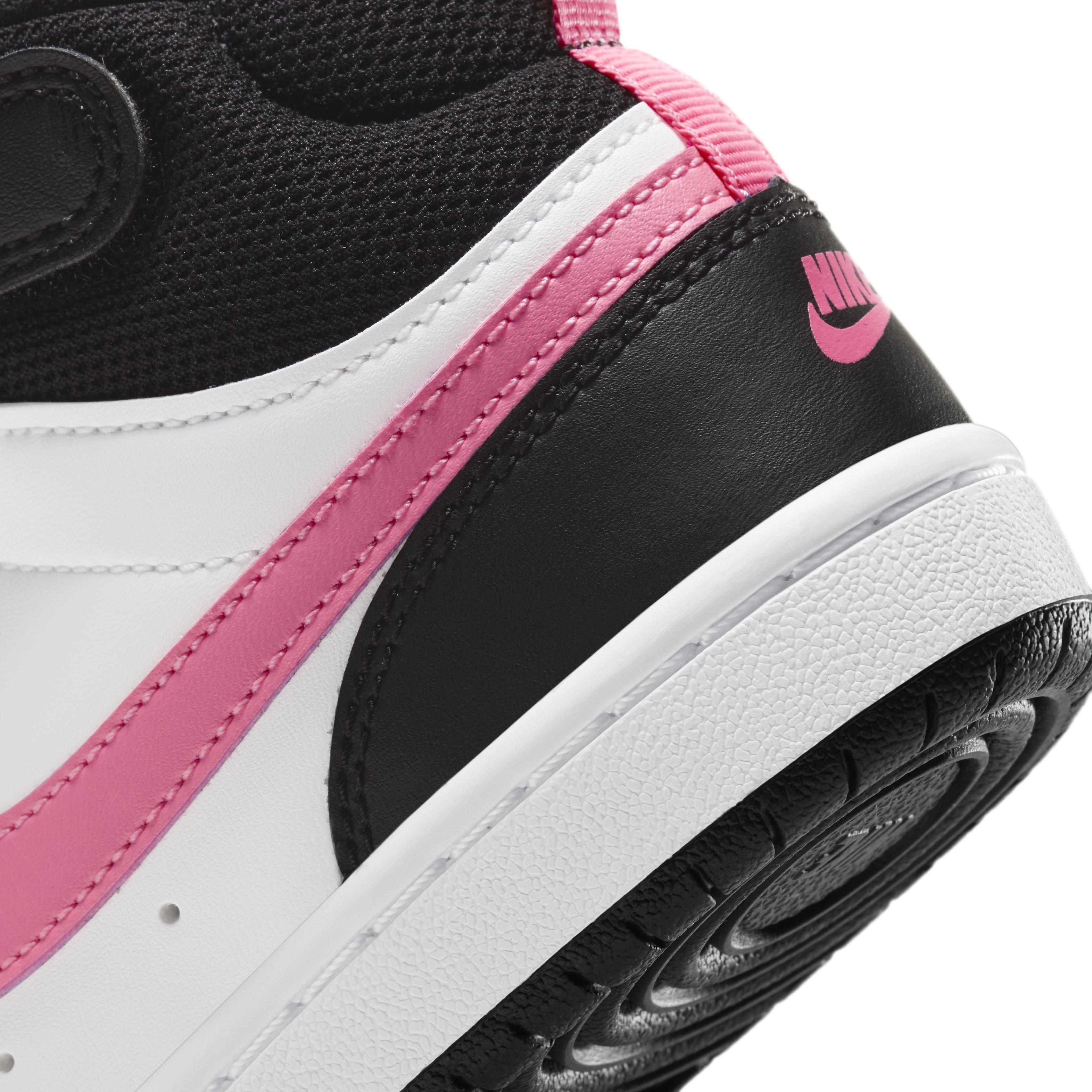 Nike Court Borough Mid 2 Preschool Boys' "Black" Shoe