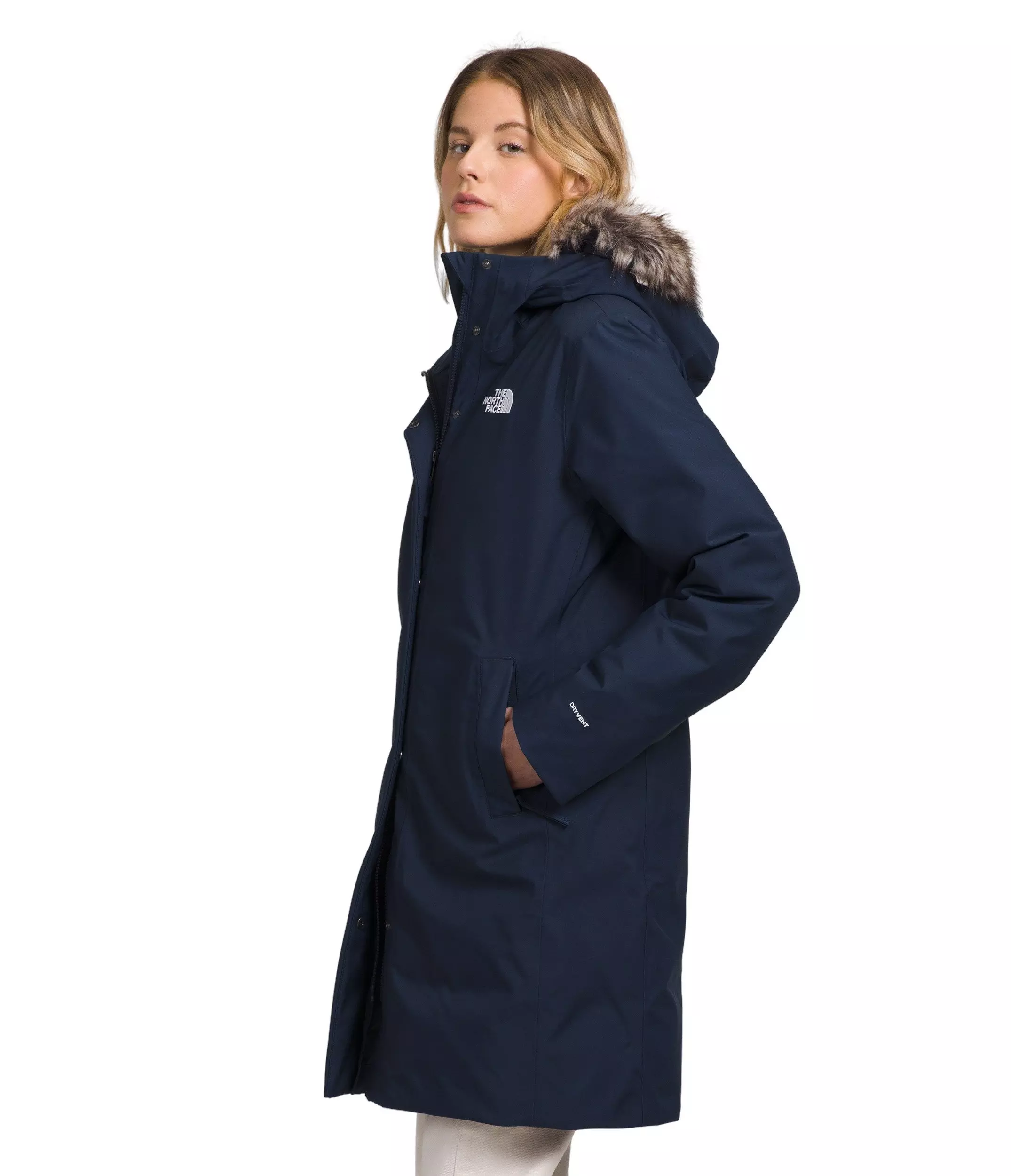The North Face Women's Arctic Parka - Navy - NAVY