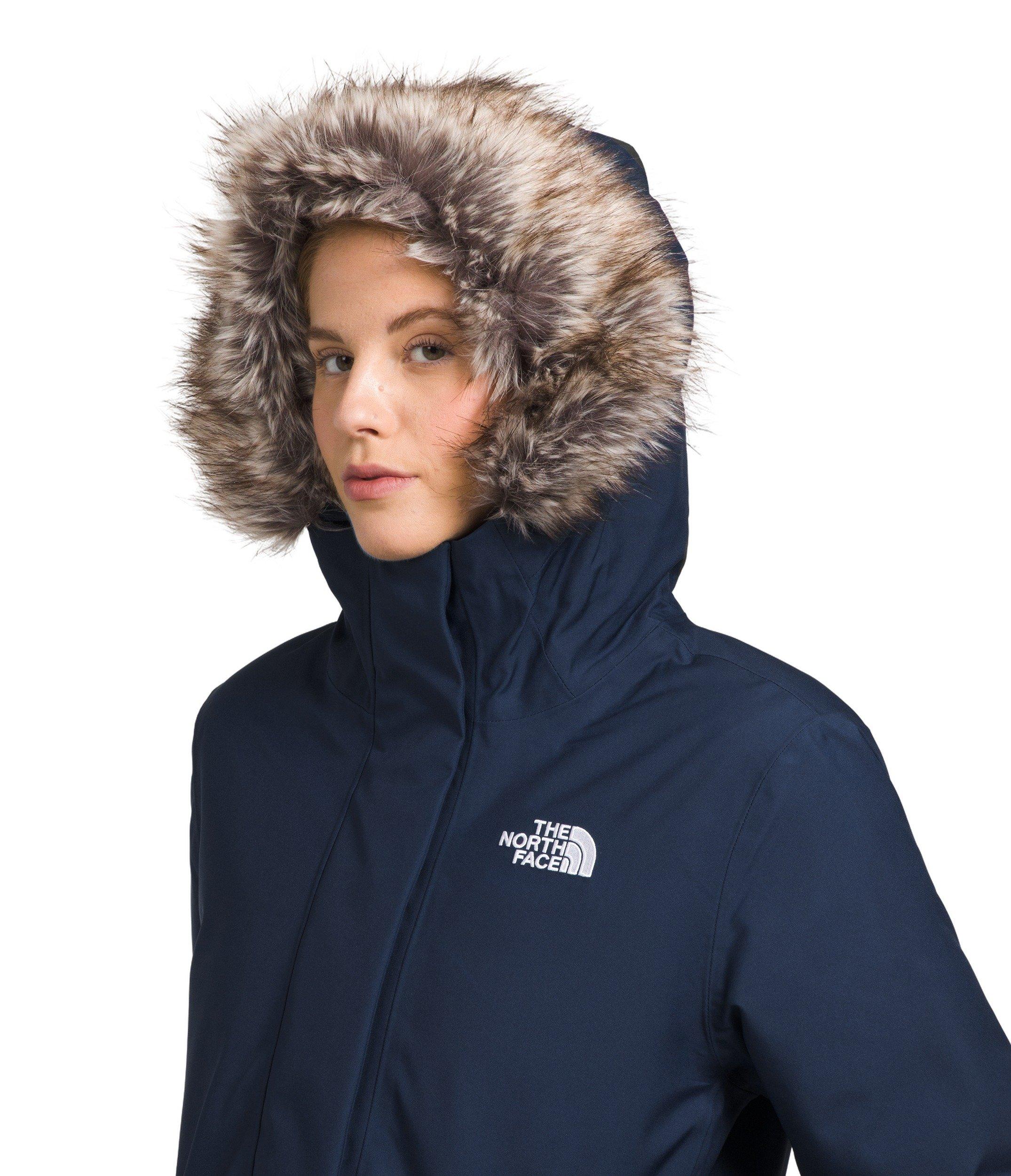 The North Face Women's Arctic Parka -Navy - NAVY Thumbnail View 3