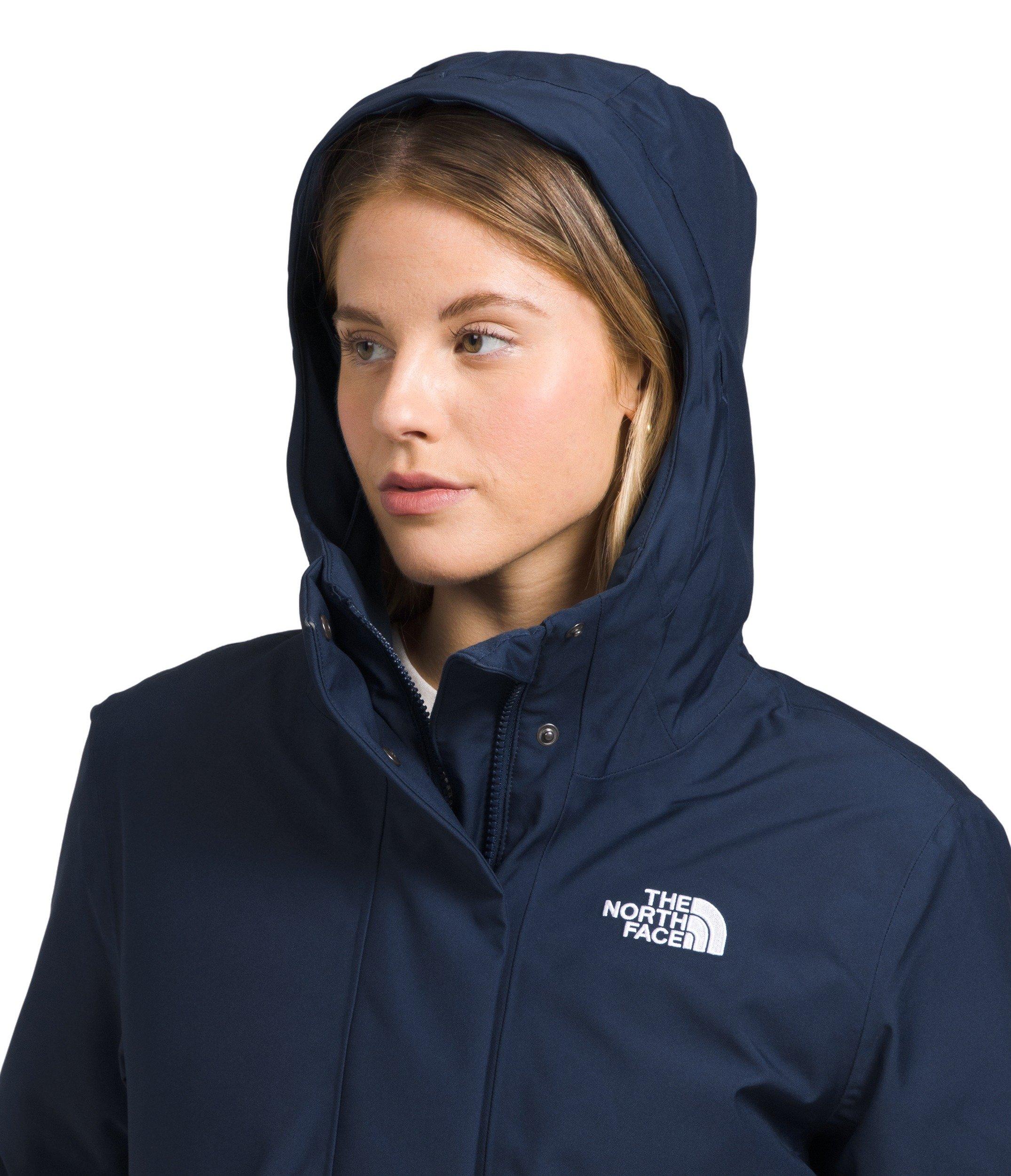The North Face Women's Arctic Parka - Navy - NAVY Thumbnail View 4