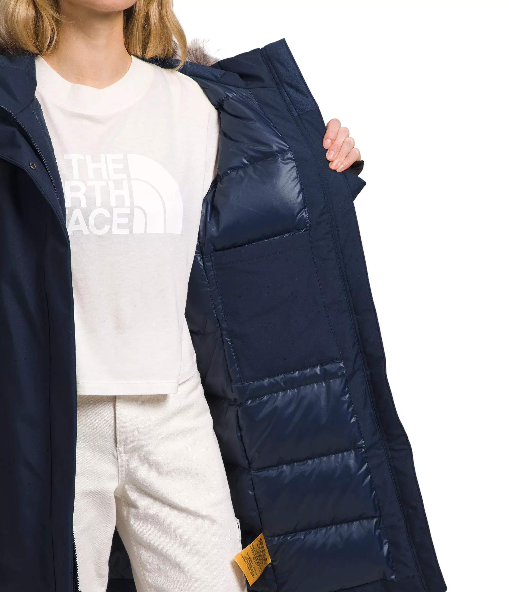 The North Face Women's Arctic Parka -Navy - NAVY