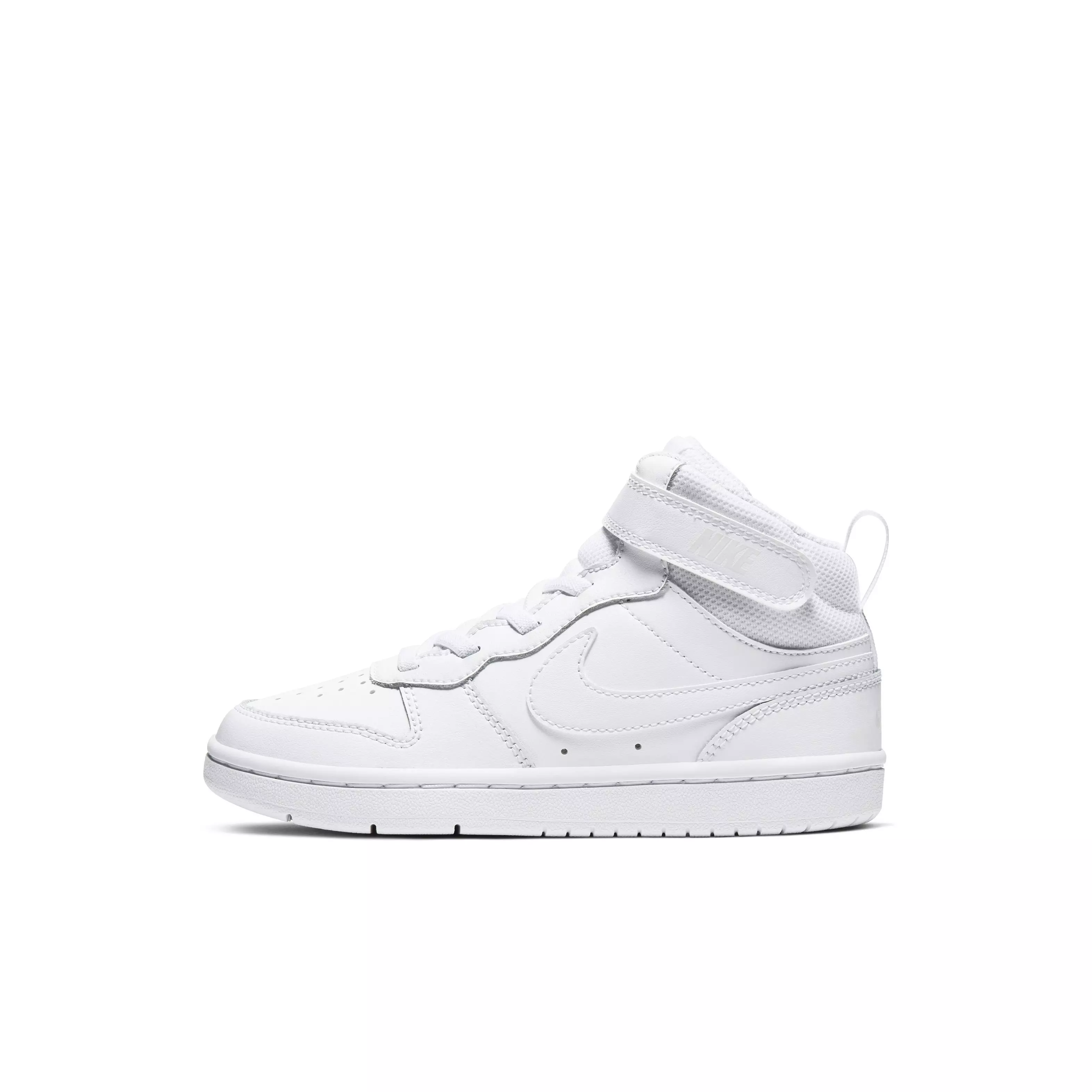 Nike Court Borough Mid 2 "White" Preschool Kids' Shoe - WHITE