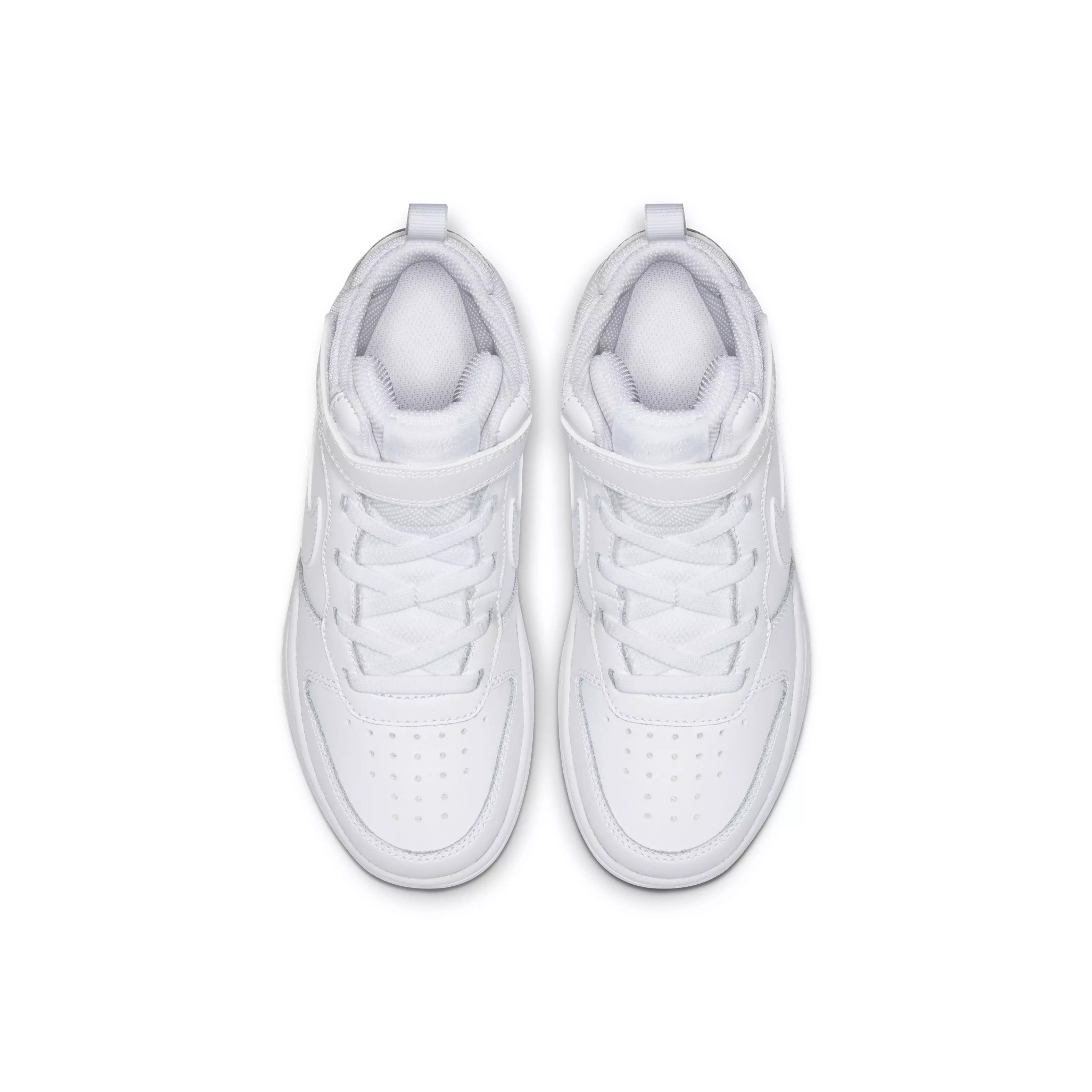 Nike Court Borough Mid 2 "White" Preschool Kids' Shoe - WHITE