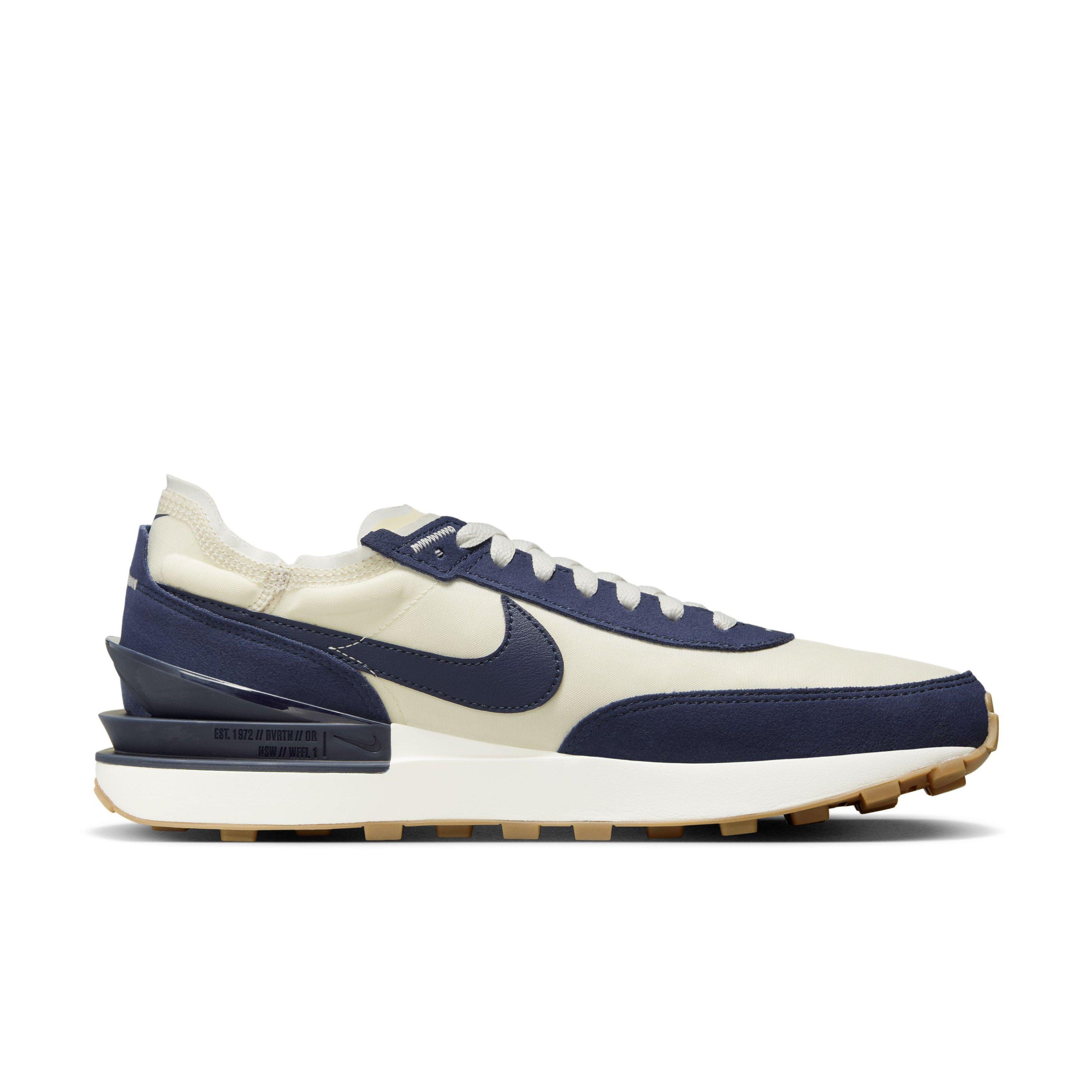 Nike Waffle One SE "Coconut Milk/Midnight Navy/Sail" Men's Shoe - MILK/NAVY/SAIL Thumbnail View 1