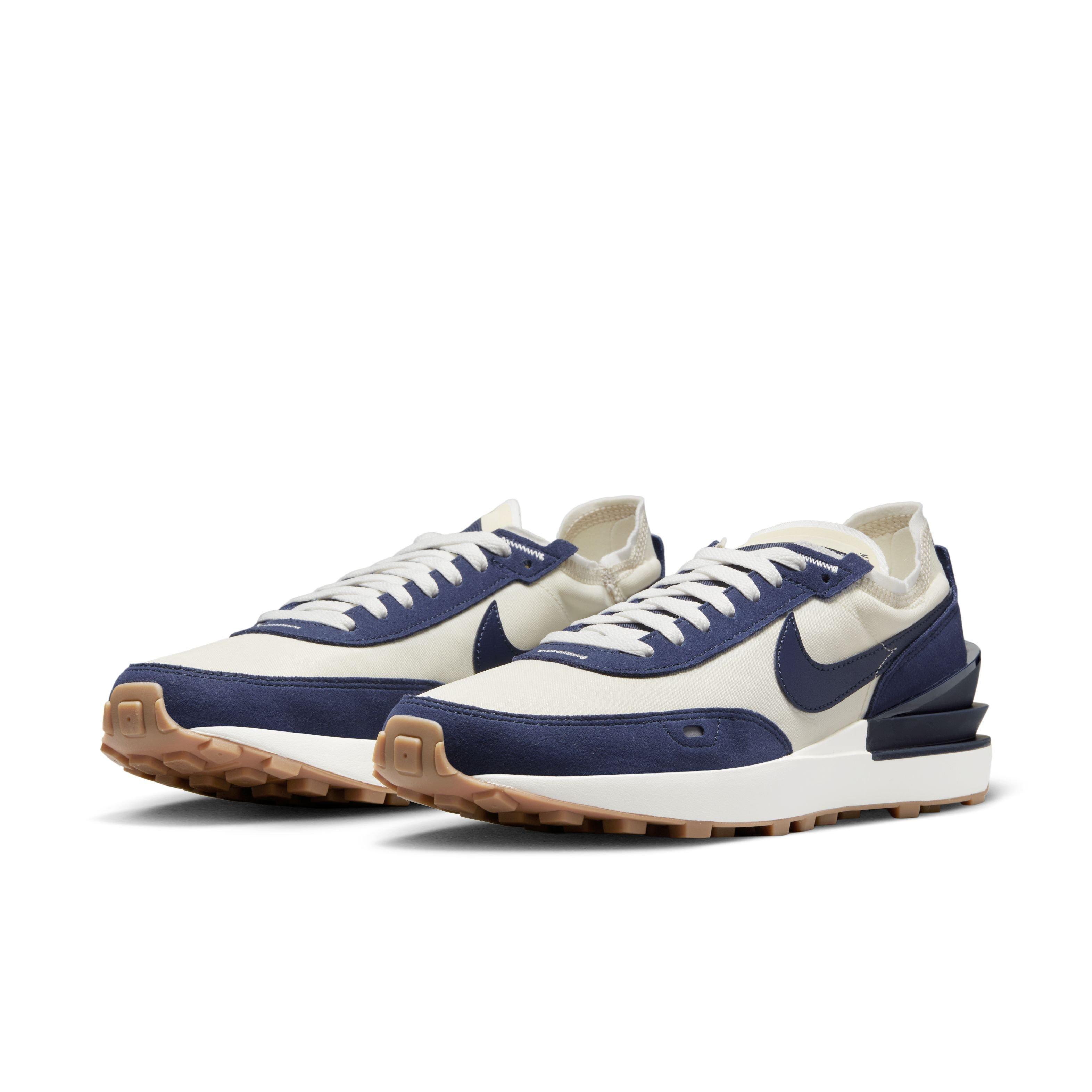 Nike Waffle One SE "Coconut Milk/Midnight Navy/Sail" Men's Shoe - MILK/NAVY/SAIL Thumbnail View 3