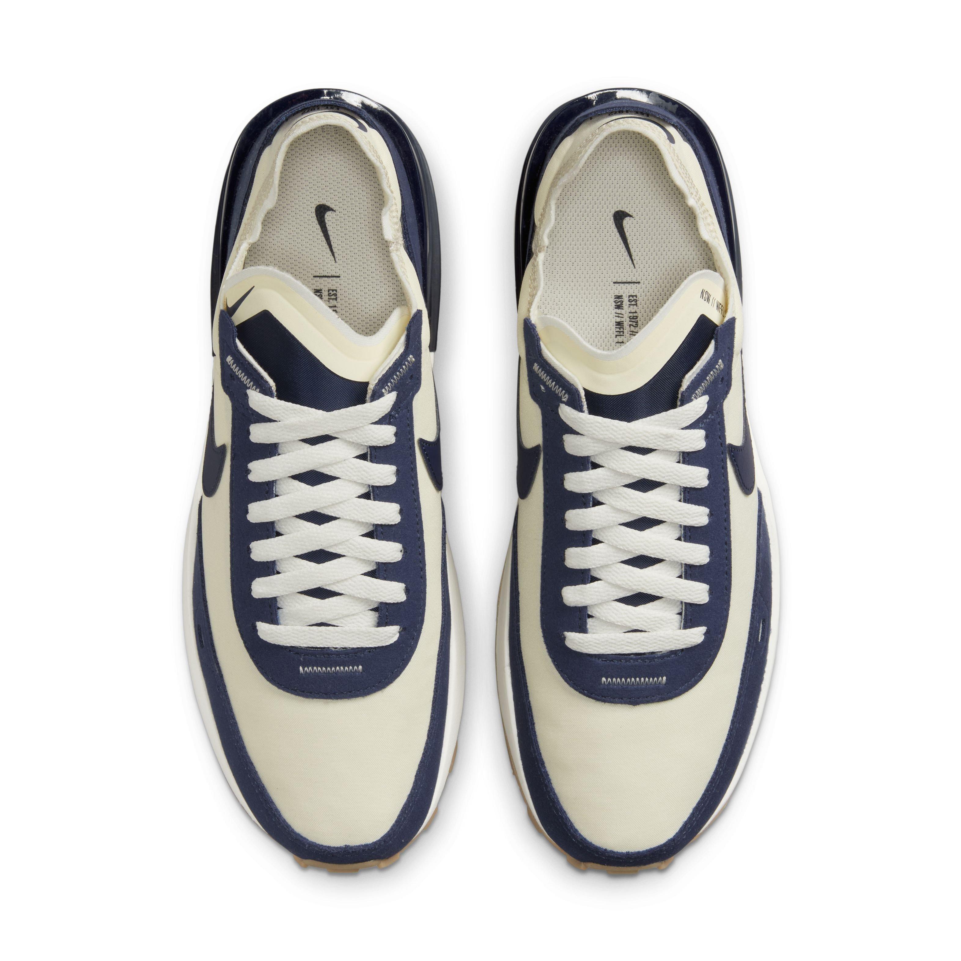Nike Waffle One SE "Coconut Milk/Midnight Navy/Sail" Men's Shoe - MILK/NAVY/SAIL Thumbnail View 4