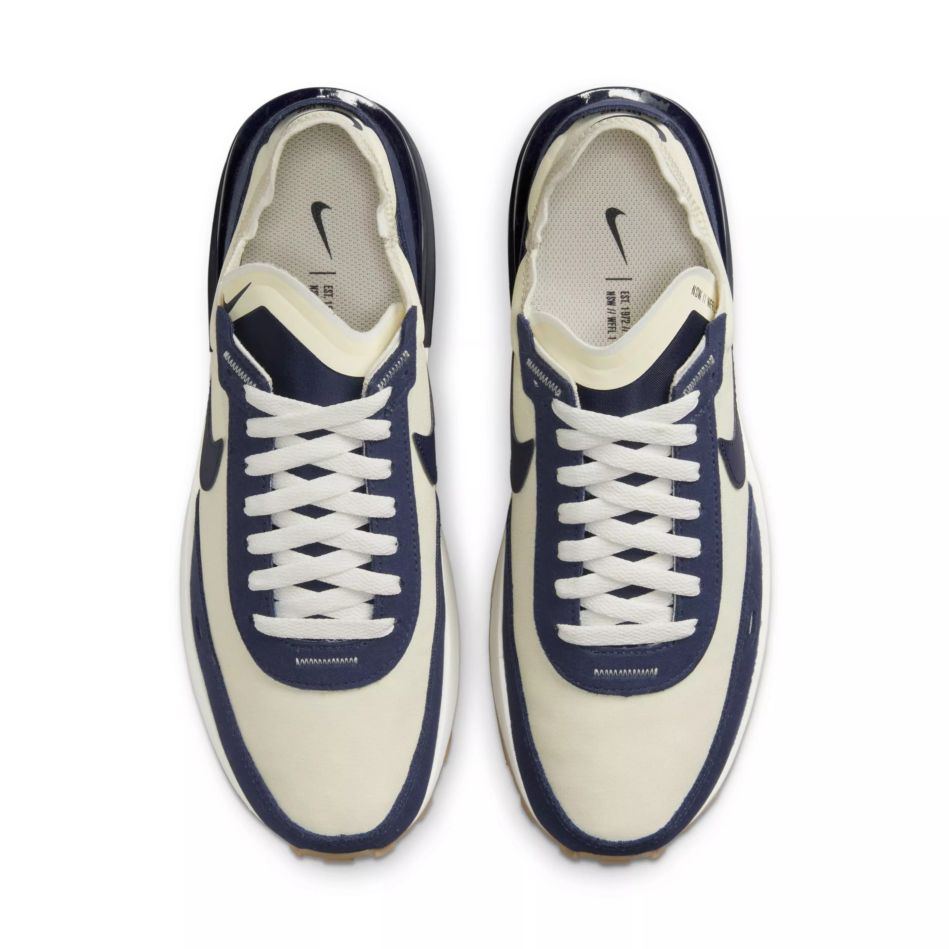 Nike Waffle One SE "Coconut Milk/Midnight Navy/Sail" Men's Shoe - MILK/NAVY/SAIL