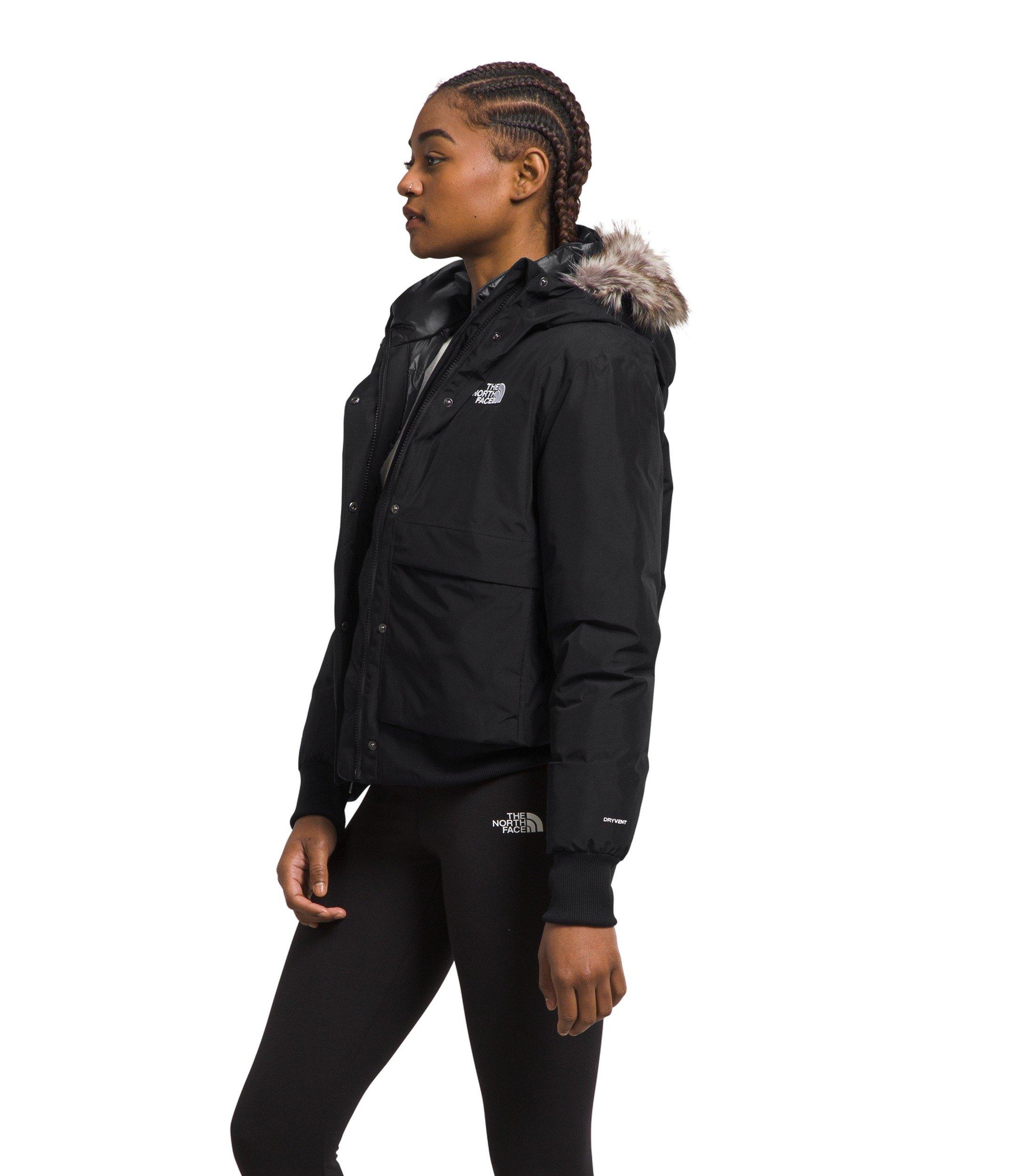 The North Face Women's Artic Bomber - Black - BLACK Thumbnail View 3