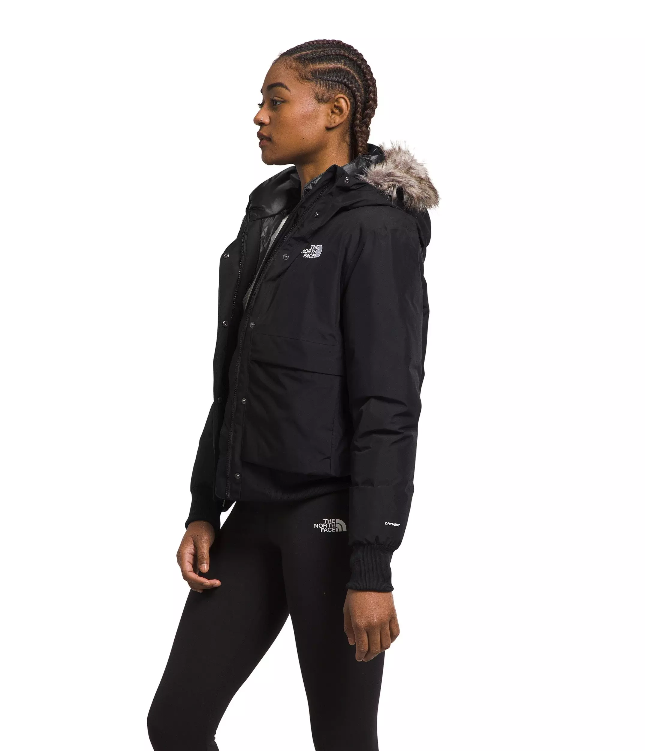 The North Face Women's Artic Bomber -Black - BLACK