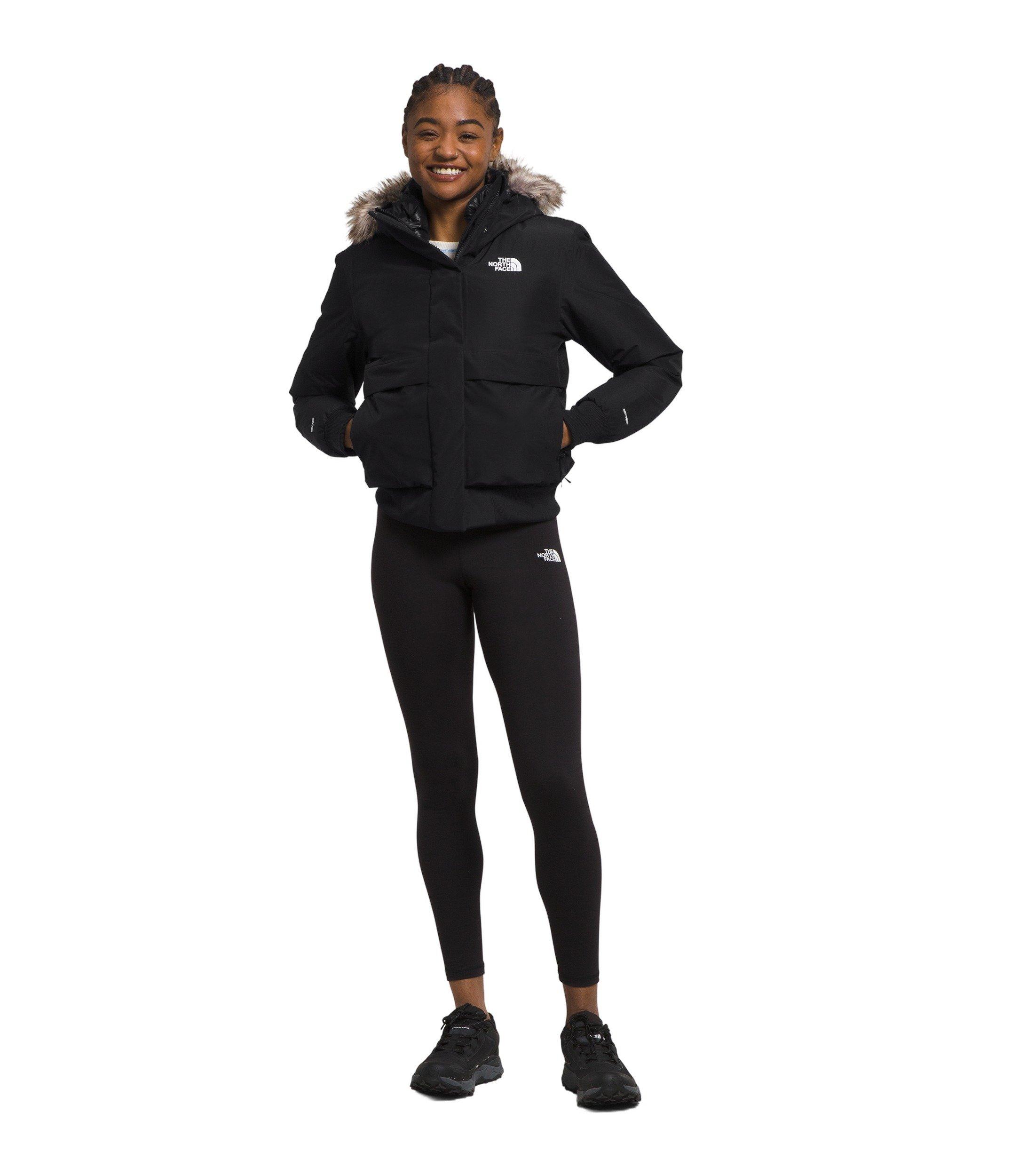 The North Face Women's Artic Bomber -Black - BLACK Thumbnail View 6