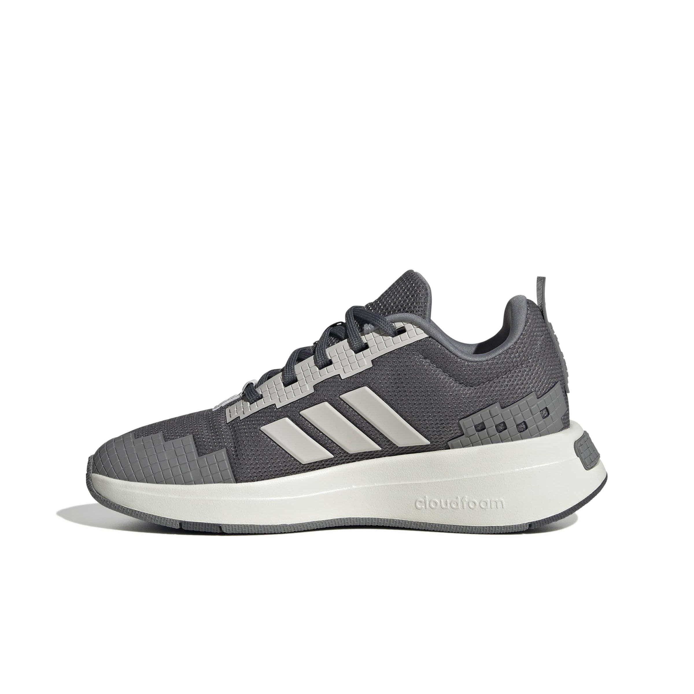adidas Minecraft Pro "Grey Five/Grey One/Grey Three" Grade School Boys' Shoe - GREY/GREY/GREY Thumbnail View 2