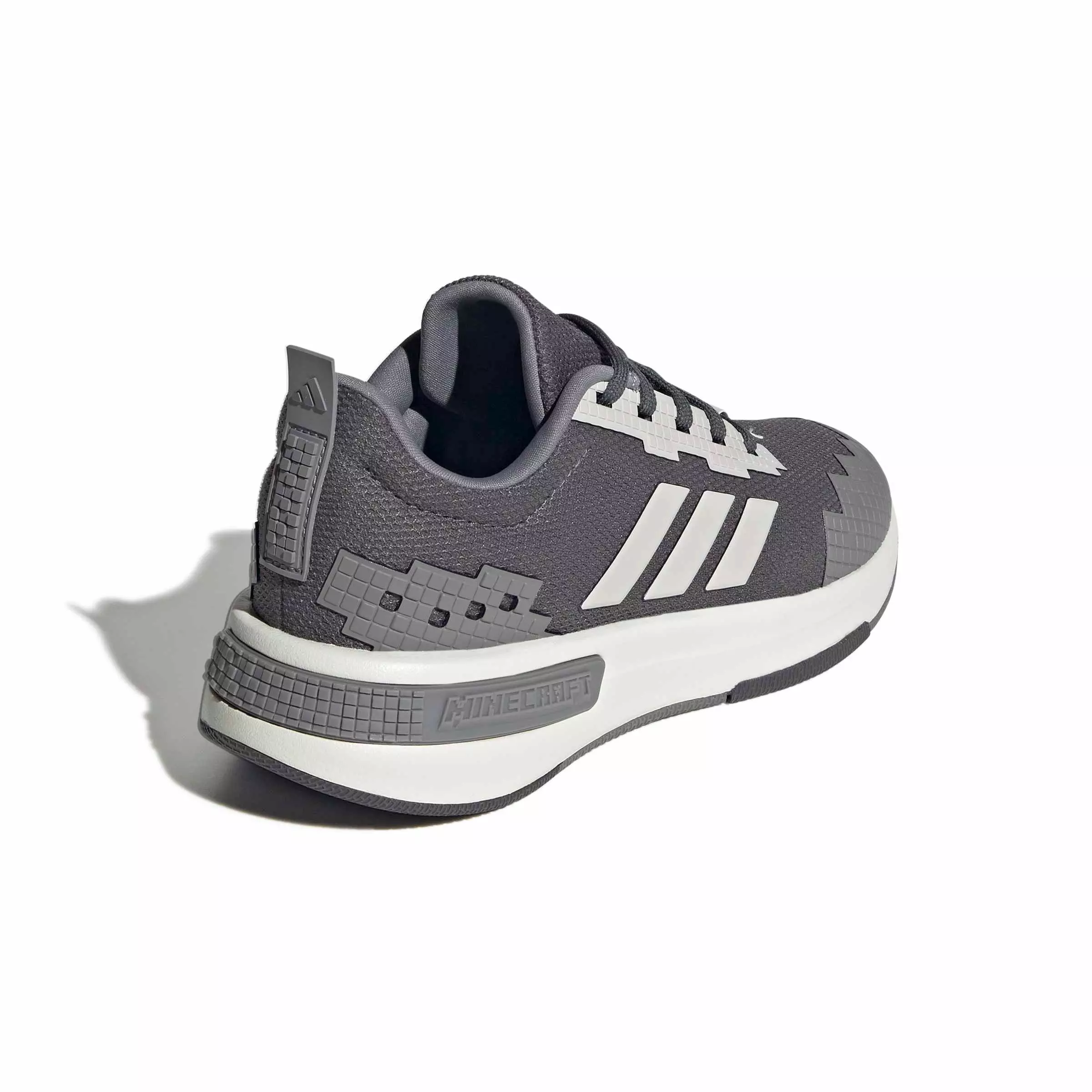 adidas Minecraft Pro "Grey Five/Grey One/Grey Three" Grade School Boys' Shoe - GREY/GREY/GREY